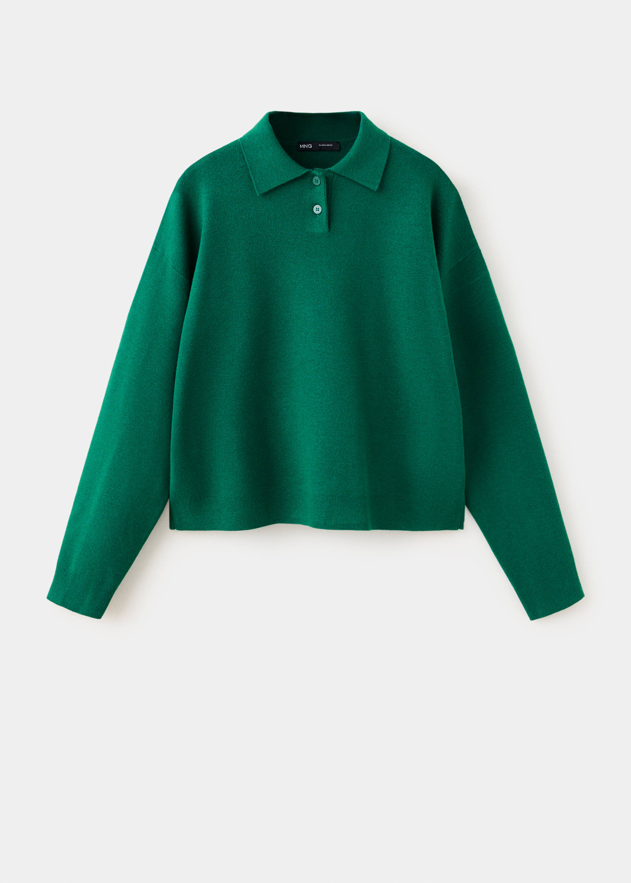 Jersey punto cuello polo - Artículo sin modelo