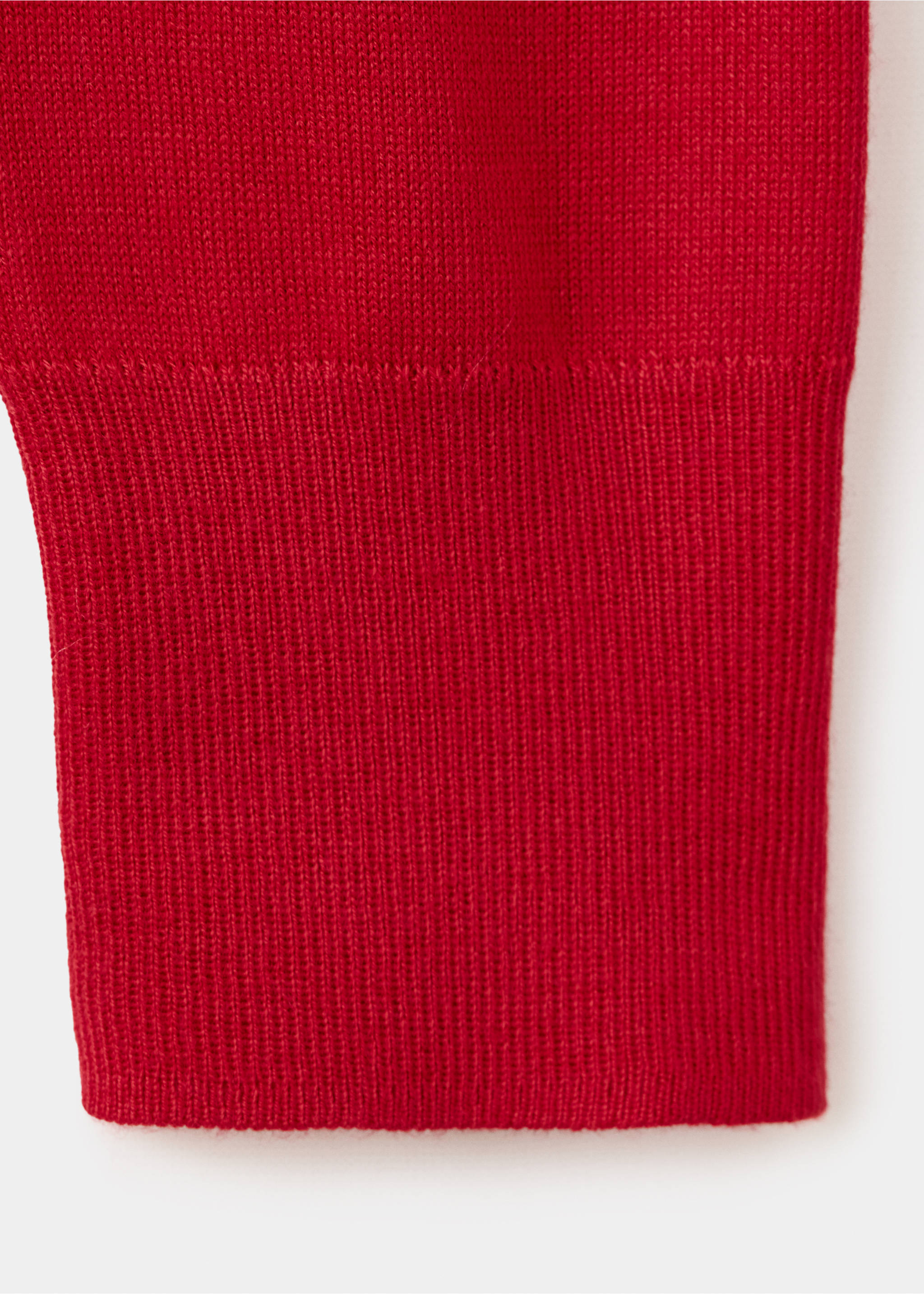 Pull-over maille col roulé - Détail de l'article 0, Rouge. Ref: 37017793-00.