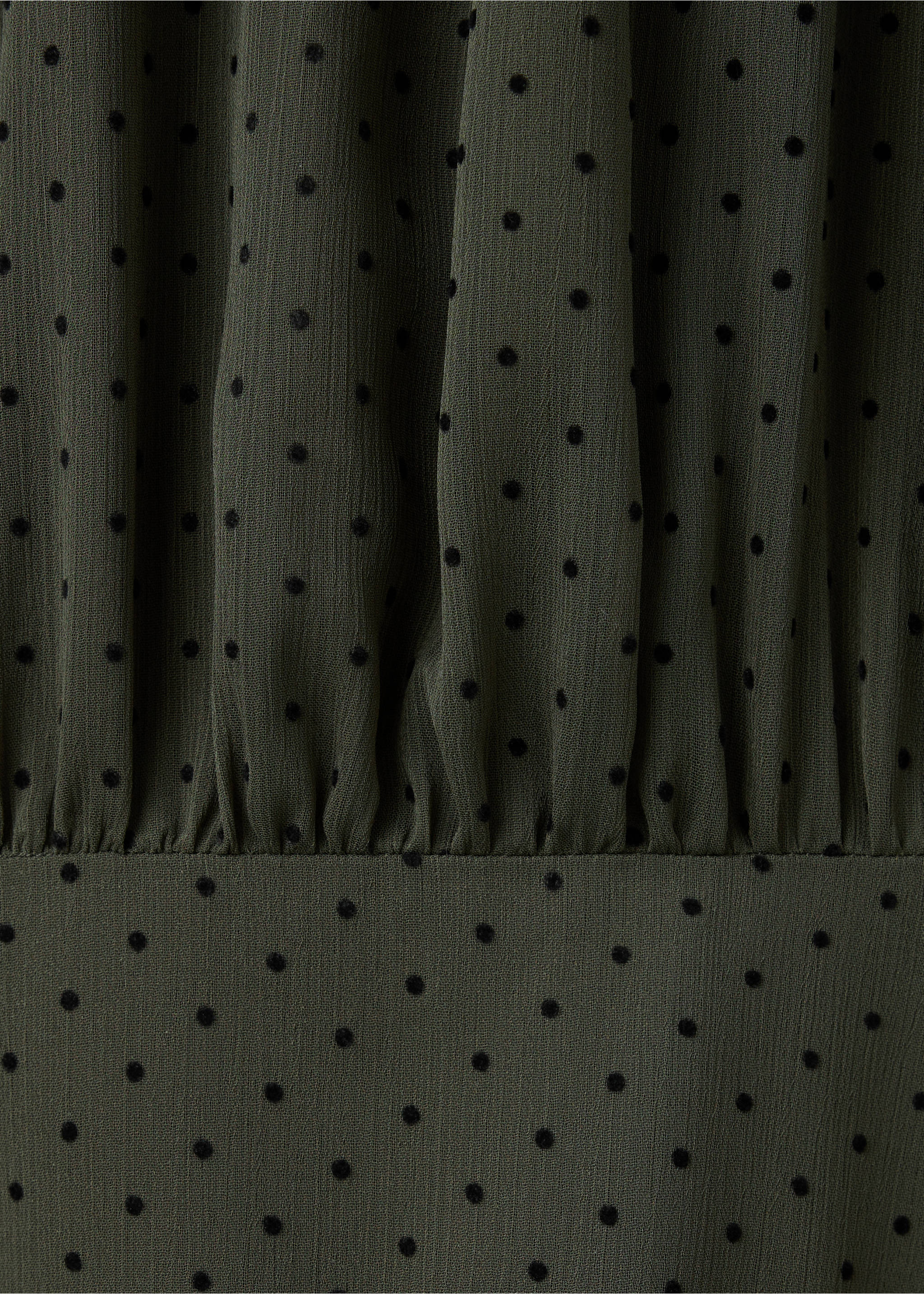 DRESS POLKY - Détail de l'article 0, Kaki. Ref: 37017796-00.