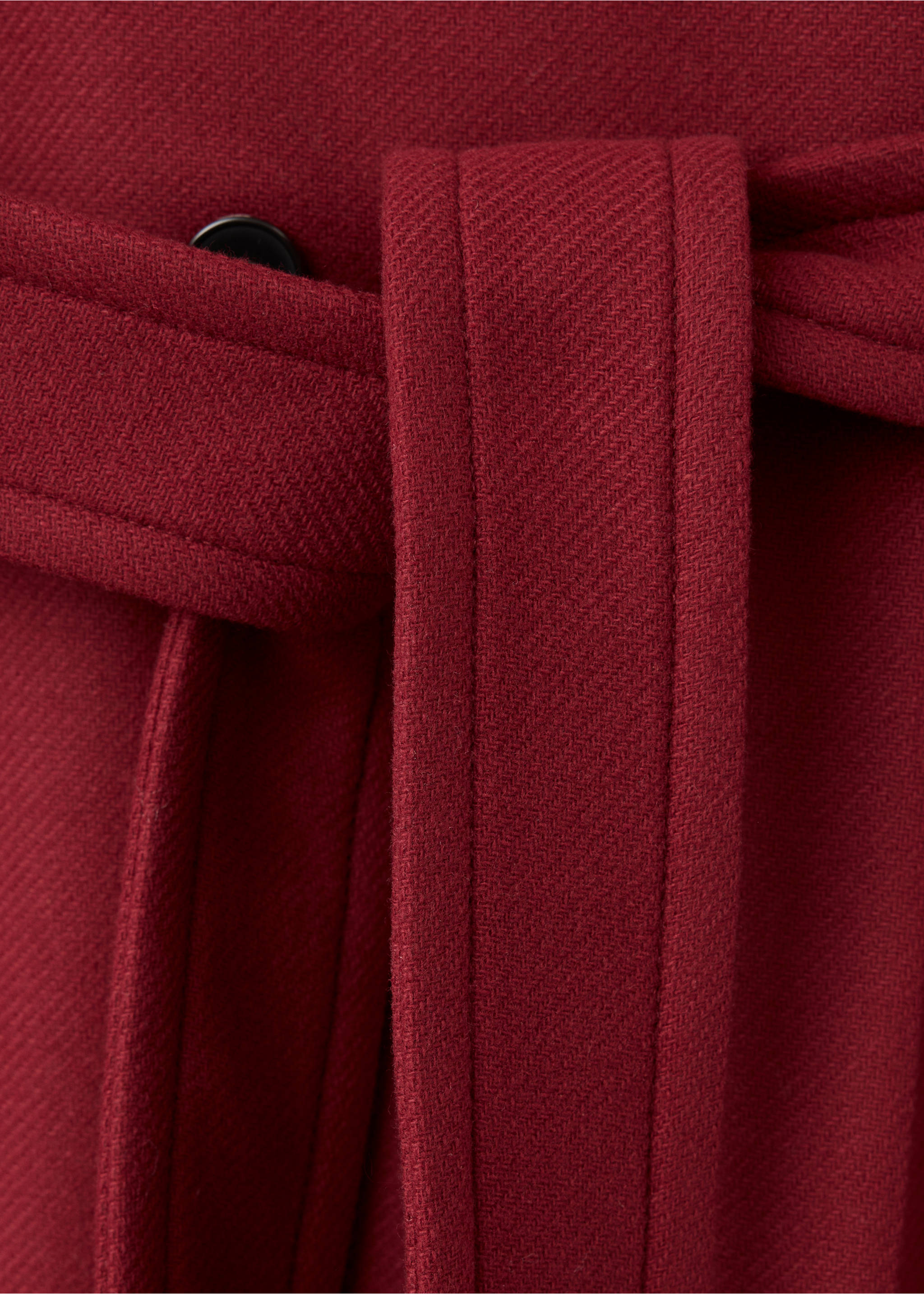 Coat sirenita - Details of the article 0, Red. Ref: 37017807-00.