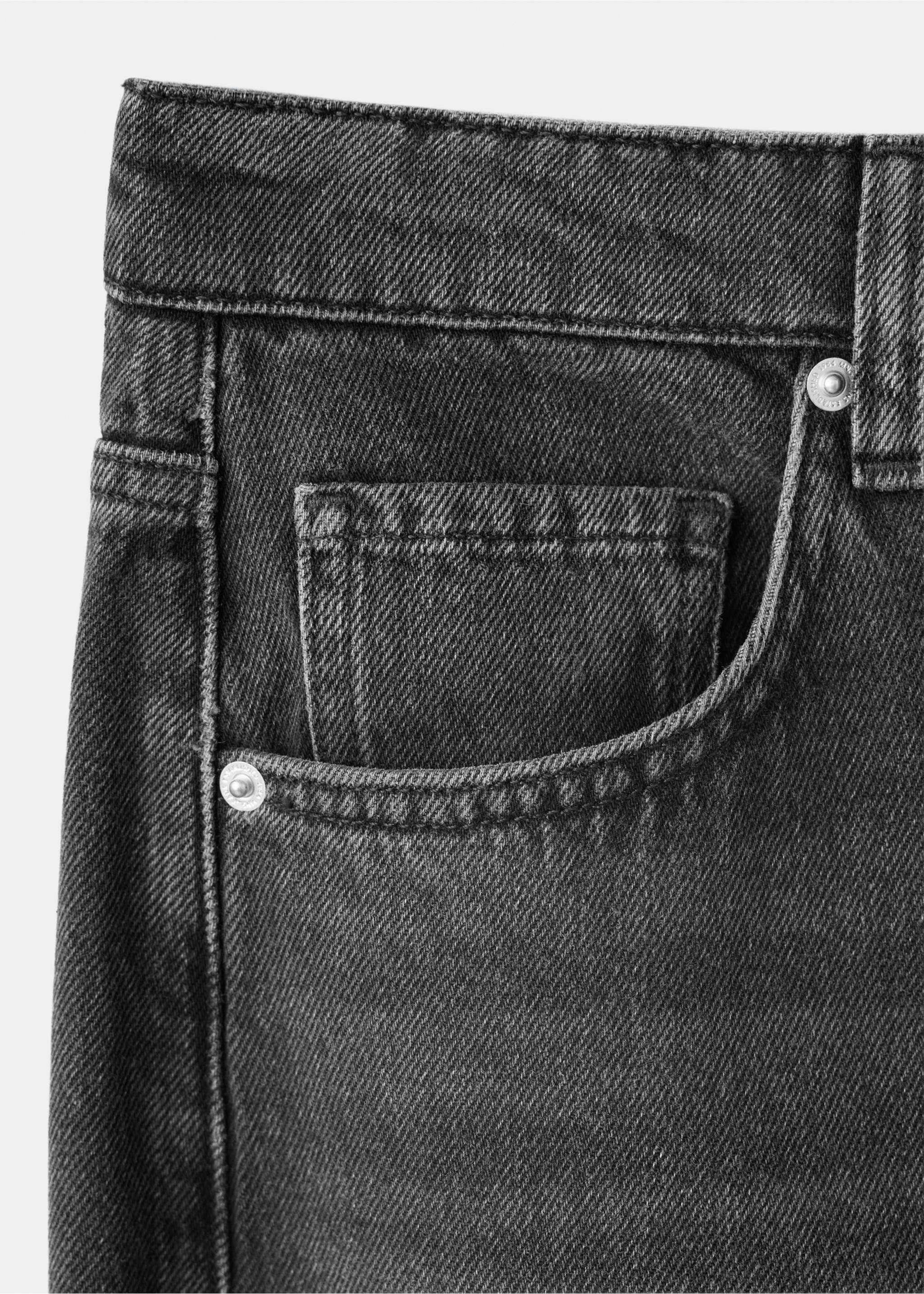 Jeans balloon crop - Detalle del artículo 0, Denim negro. Ref: 37017816-00.