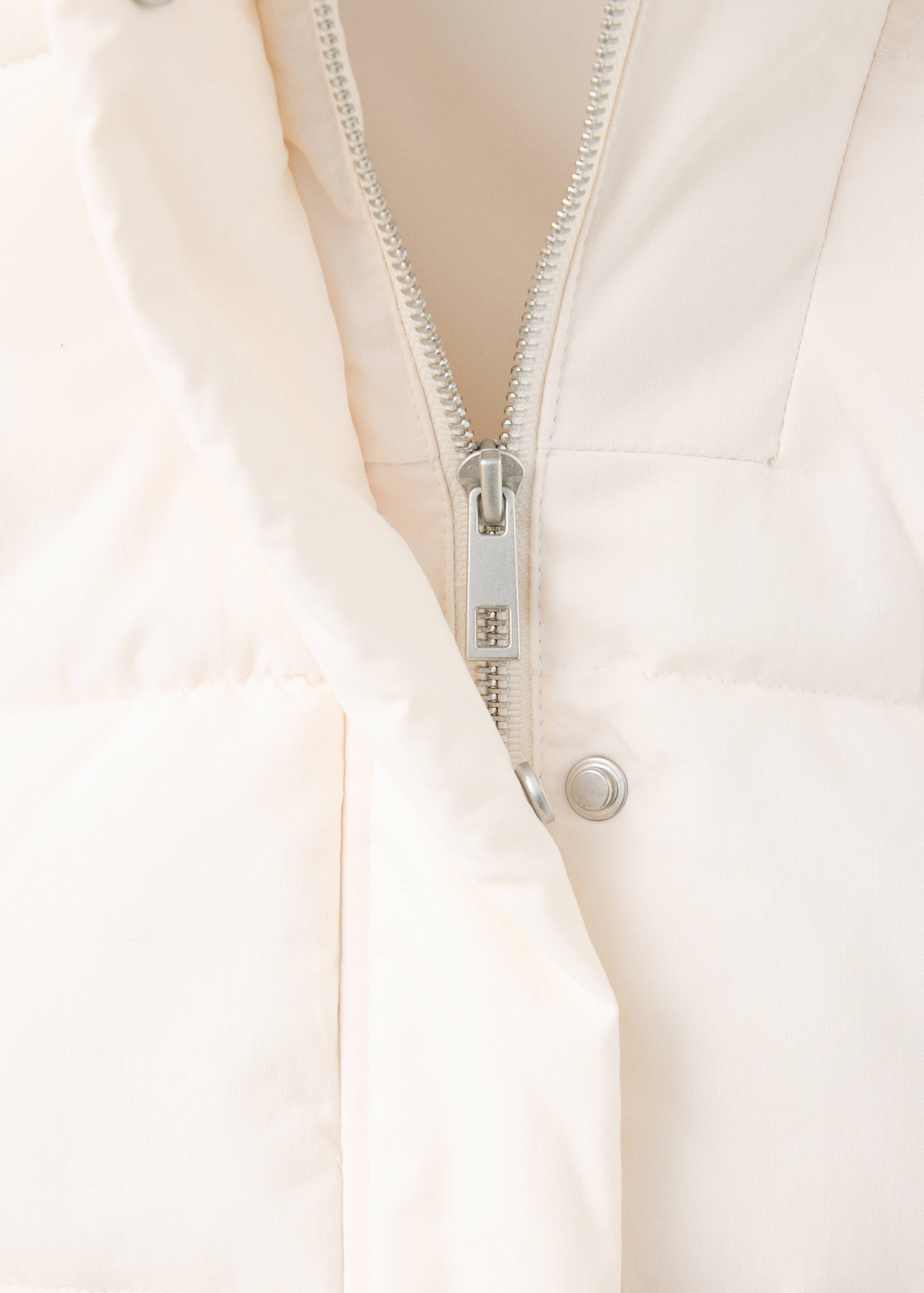 Hood puffer coat - Details of the article 8
