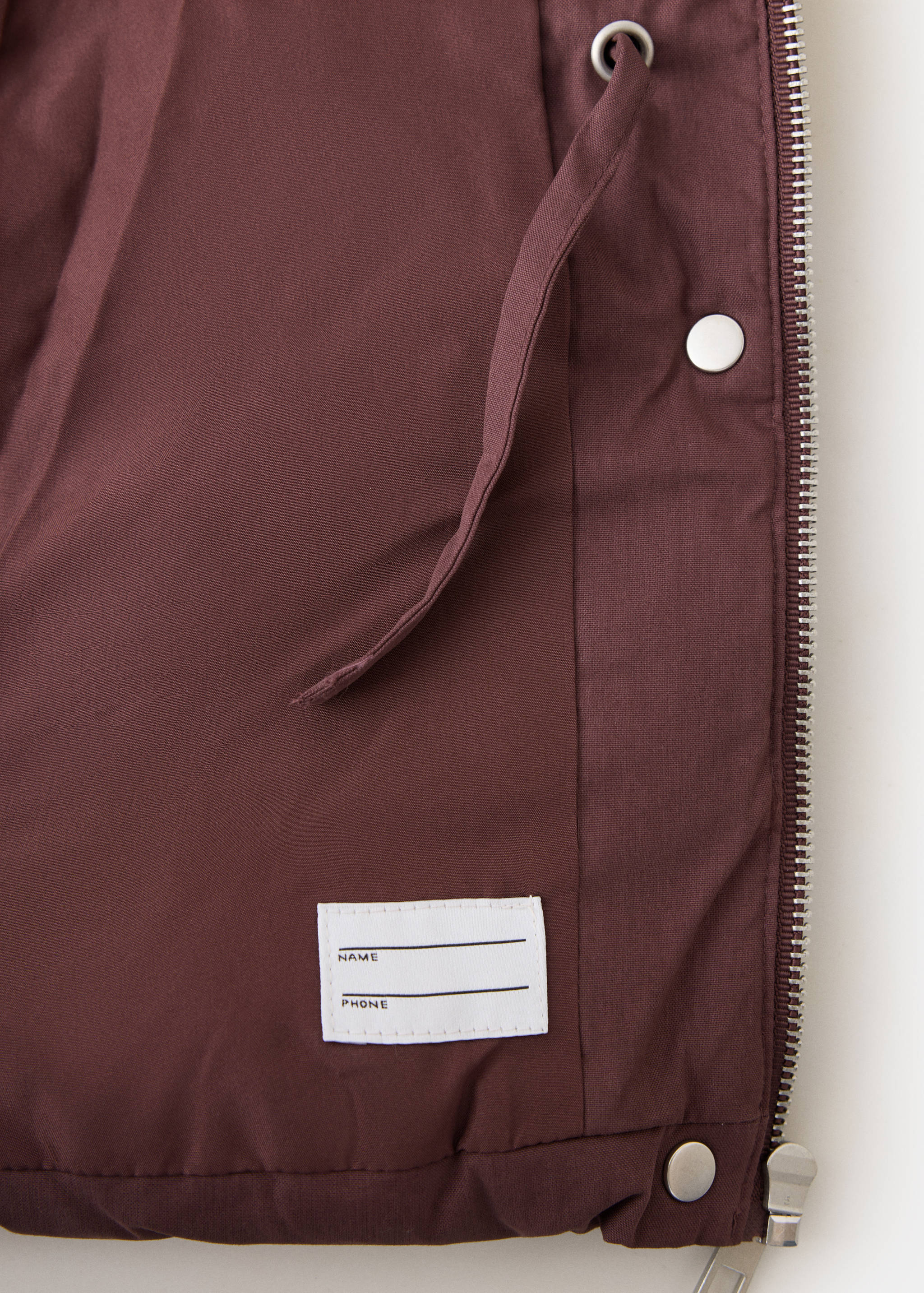 Anorak matelassé à capuche - Détail de l'article 0