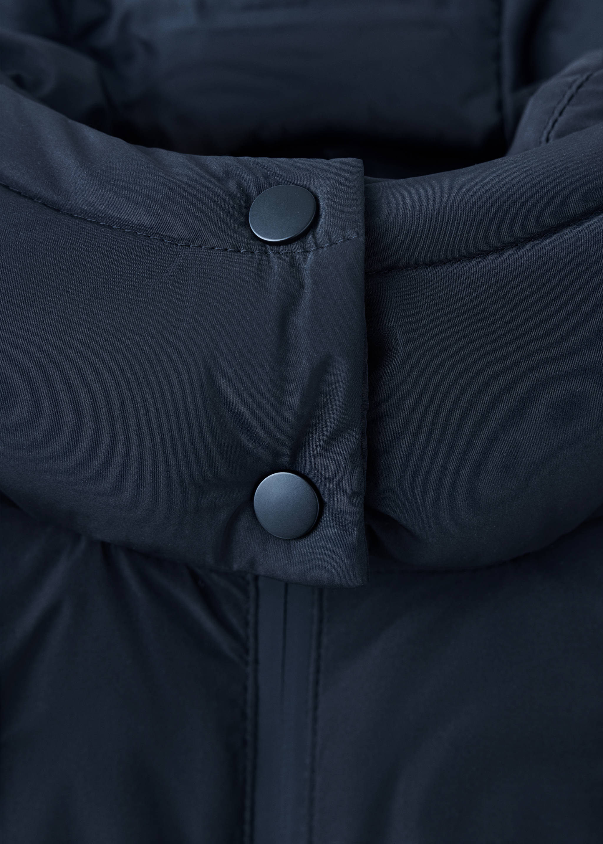Hood puffer coat - Details of the article 8