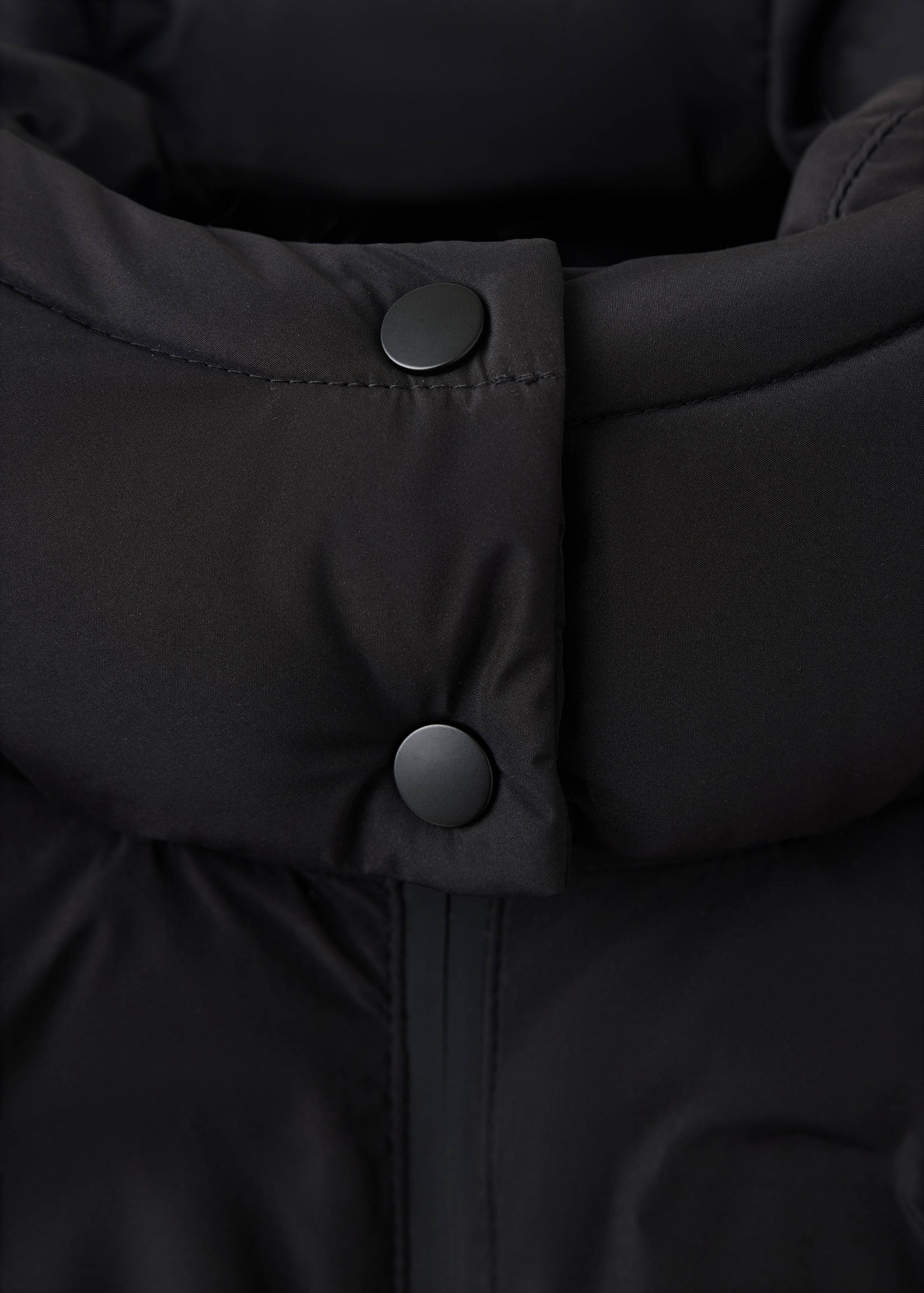 Hood puffer coat - Details of the article 8
