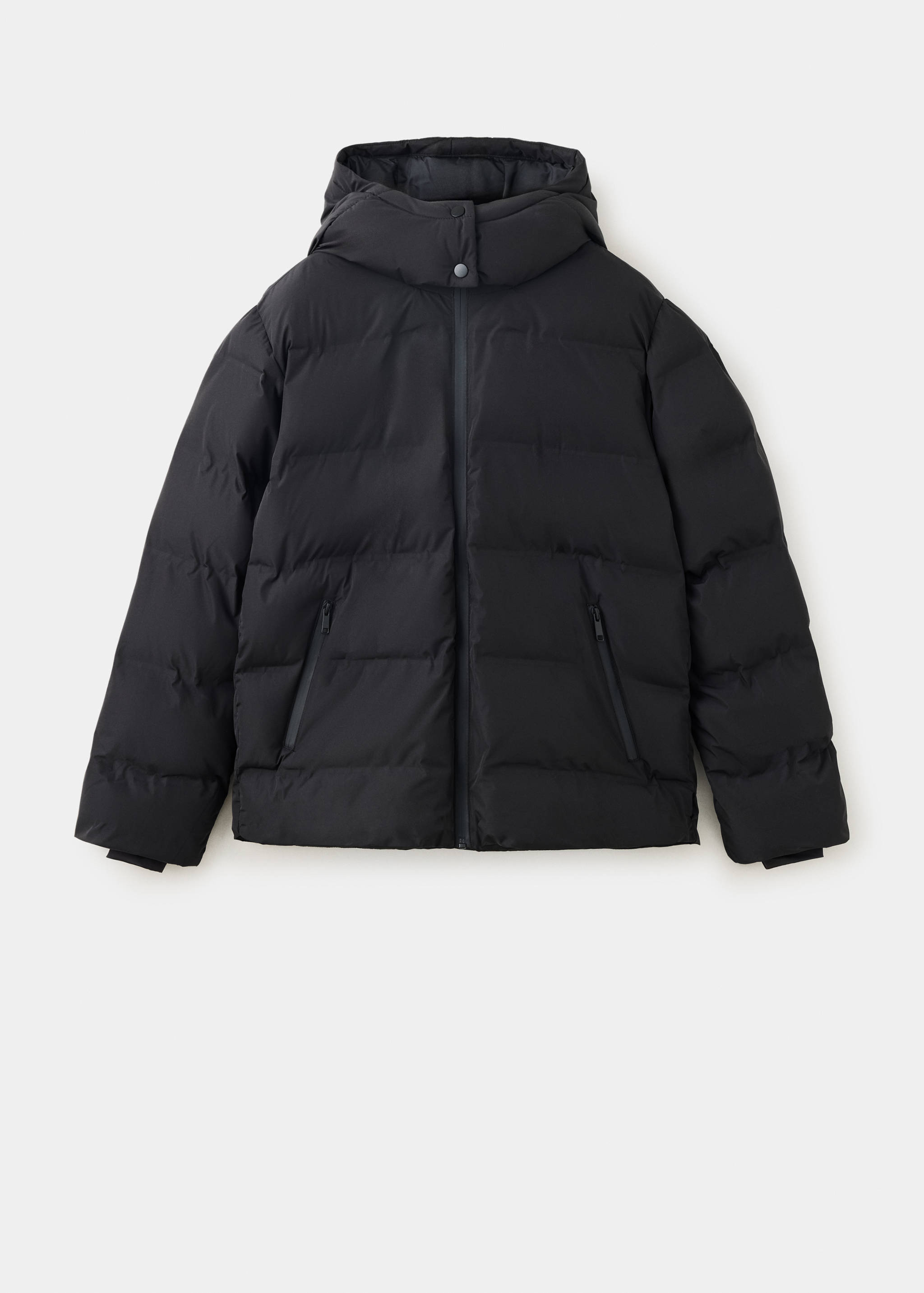 Hood puffer coat - Article without model