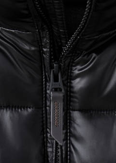 Water-repellent quilted anorak — Black 7