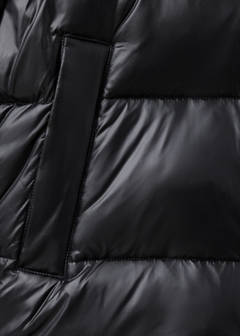 Water-repellent quilted anorak — Black 8