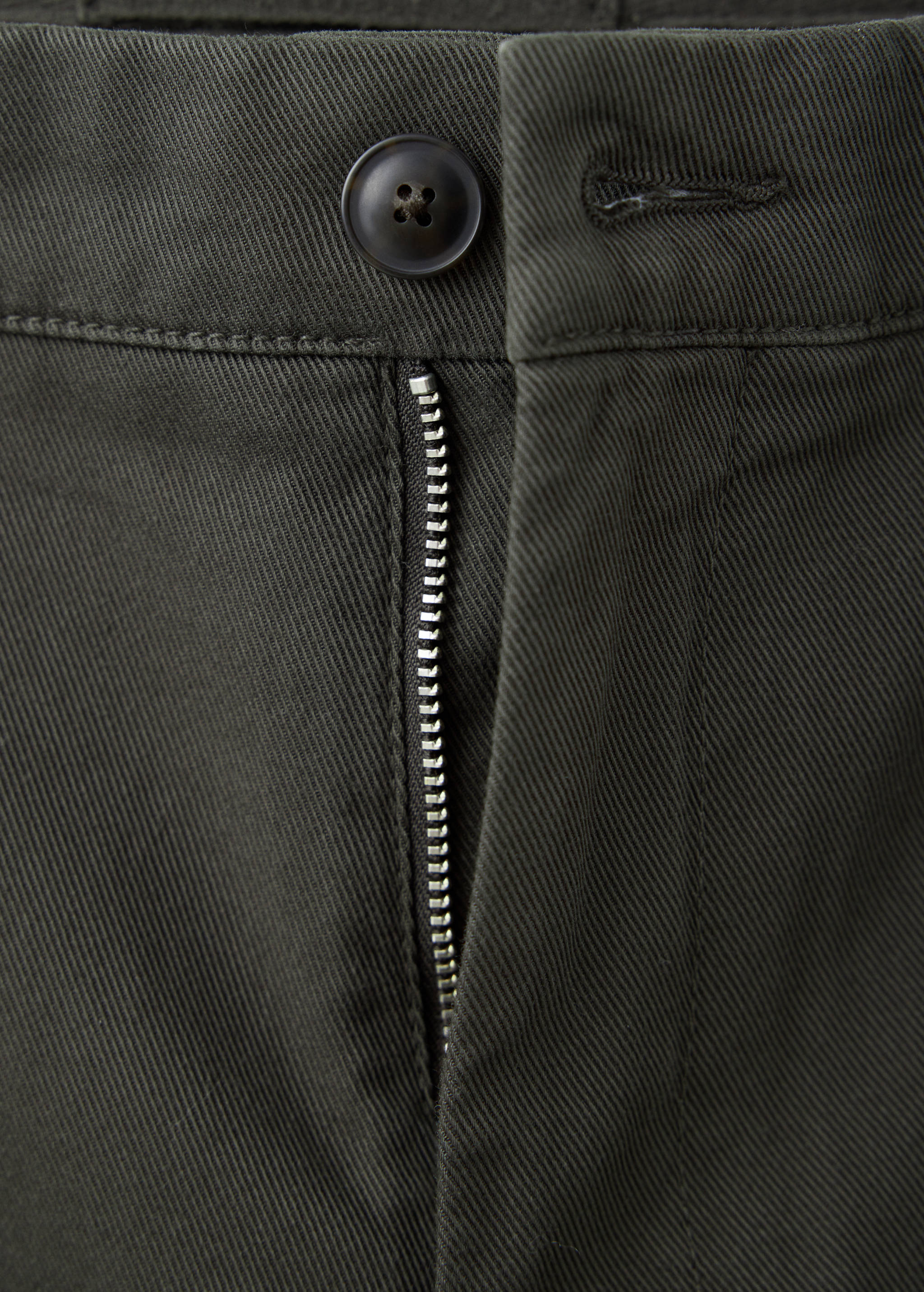 Relaxed fit trousers 100% cotton - Details of the article 8