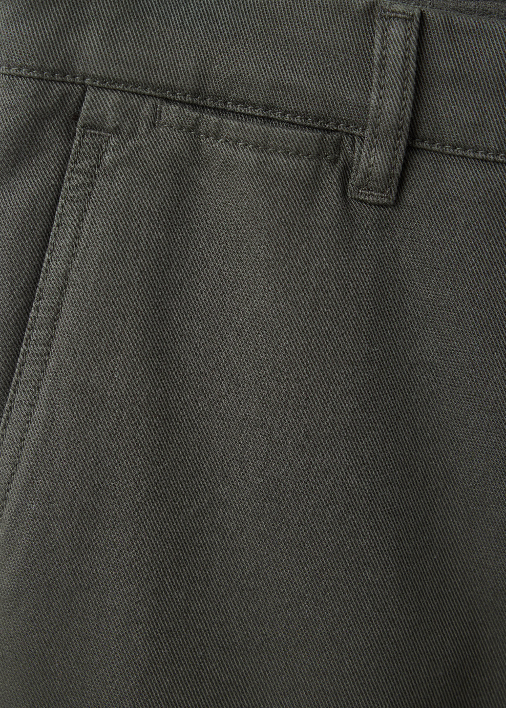 Relaxed fit trousers 100% cotton - Details of the article 0