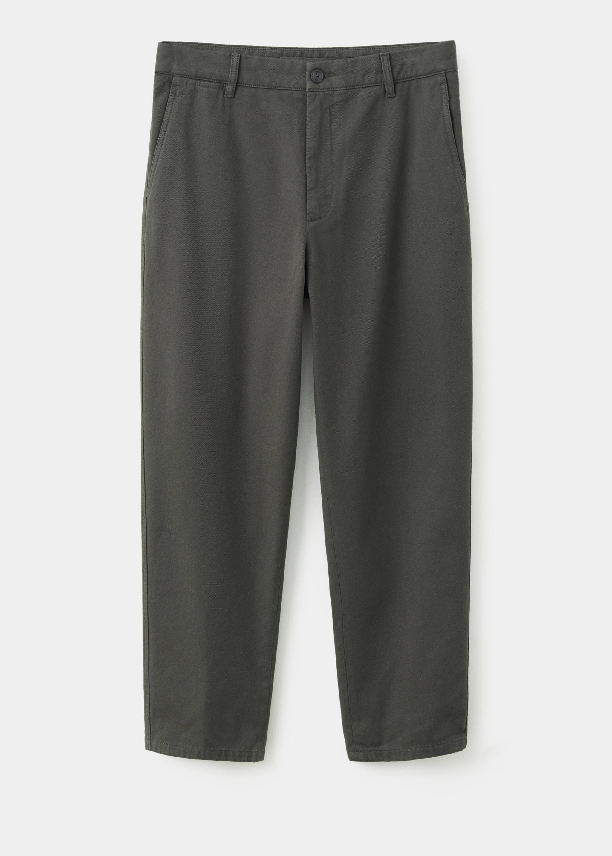 Relaxed fit trousers 100% cotton - Article without model