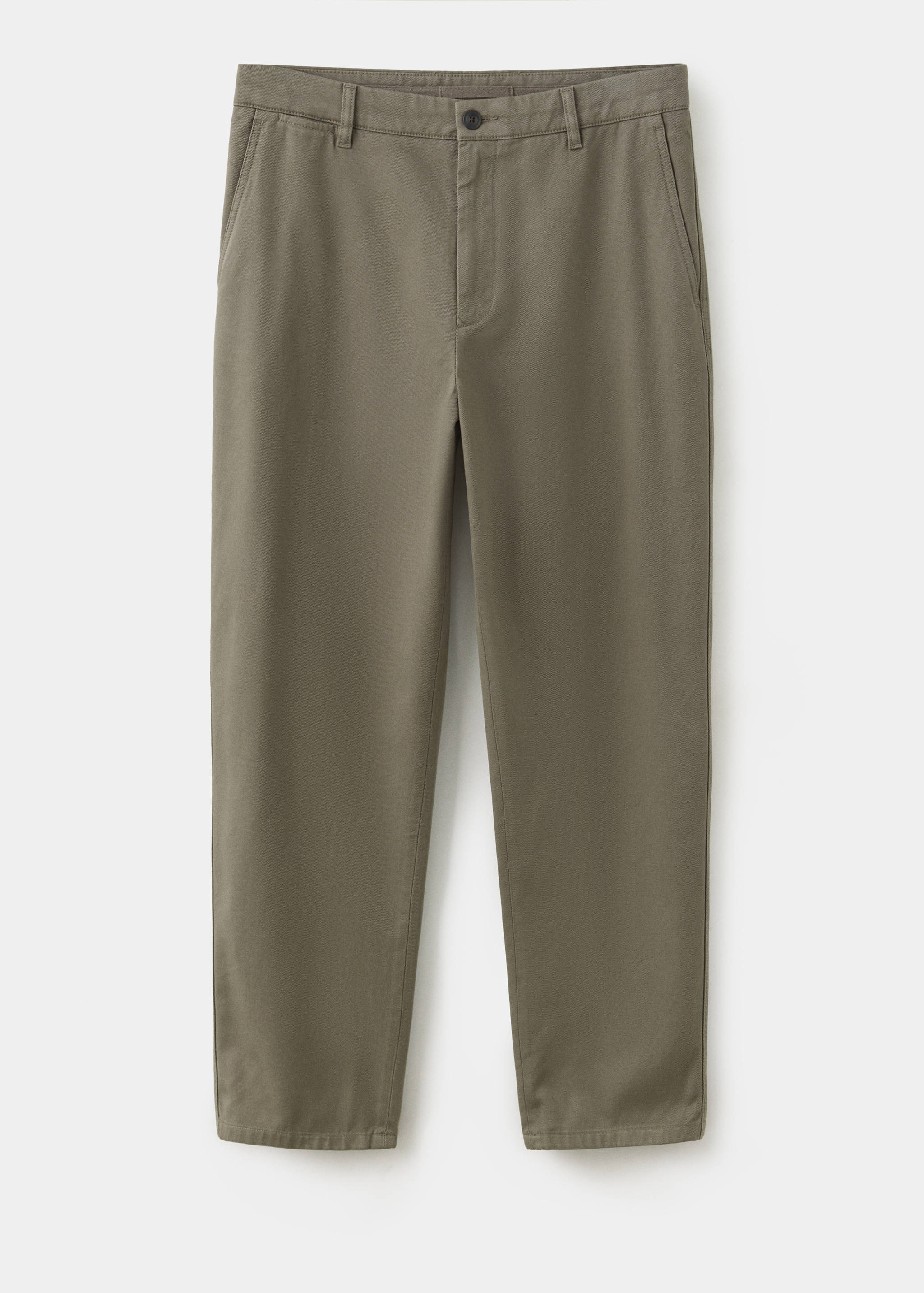 Relaxed fit trousers 100% cotton - Article without model