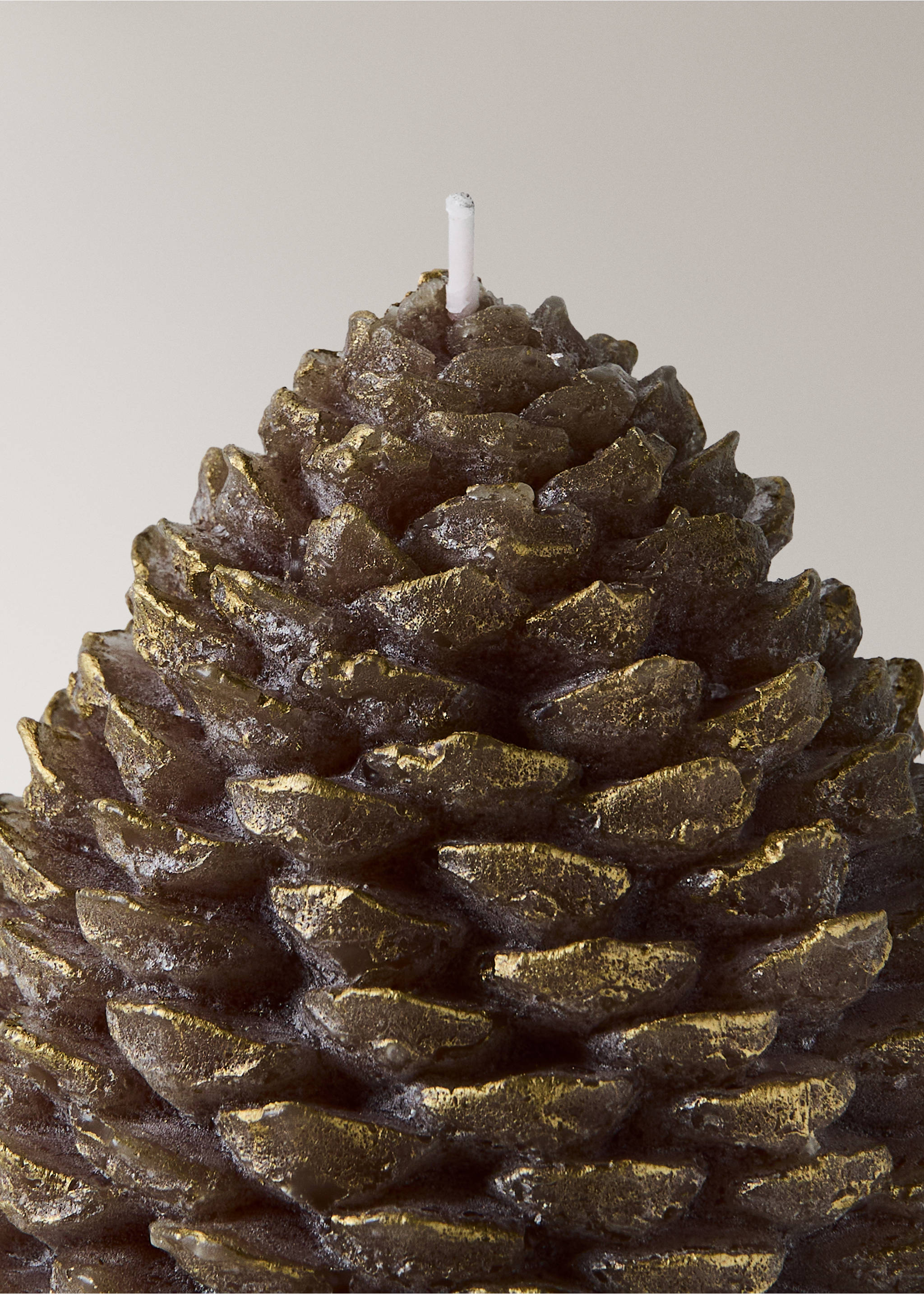 Ananas-Kerze 900 g - Detail des Artikels 1, Braun. Ref: 37017908-00.