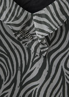 Top animal print beads — Black 5