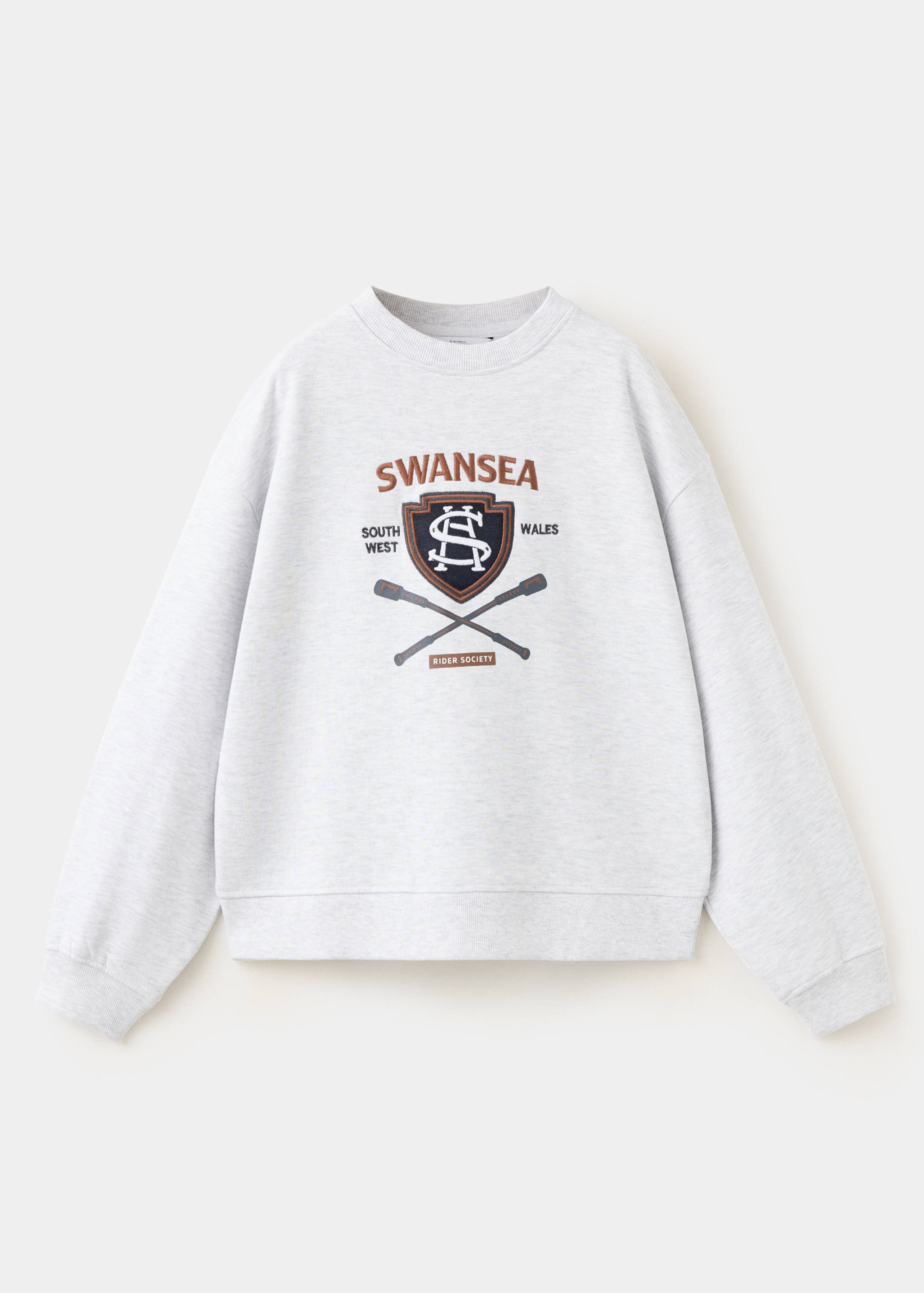 Printed cotton sweatshirt - Article without model