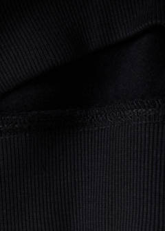 Embroidered text hoodie — Black 7