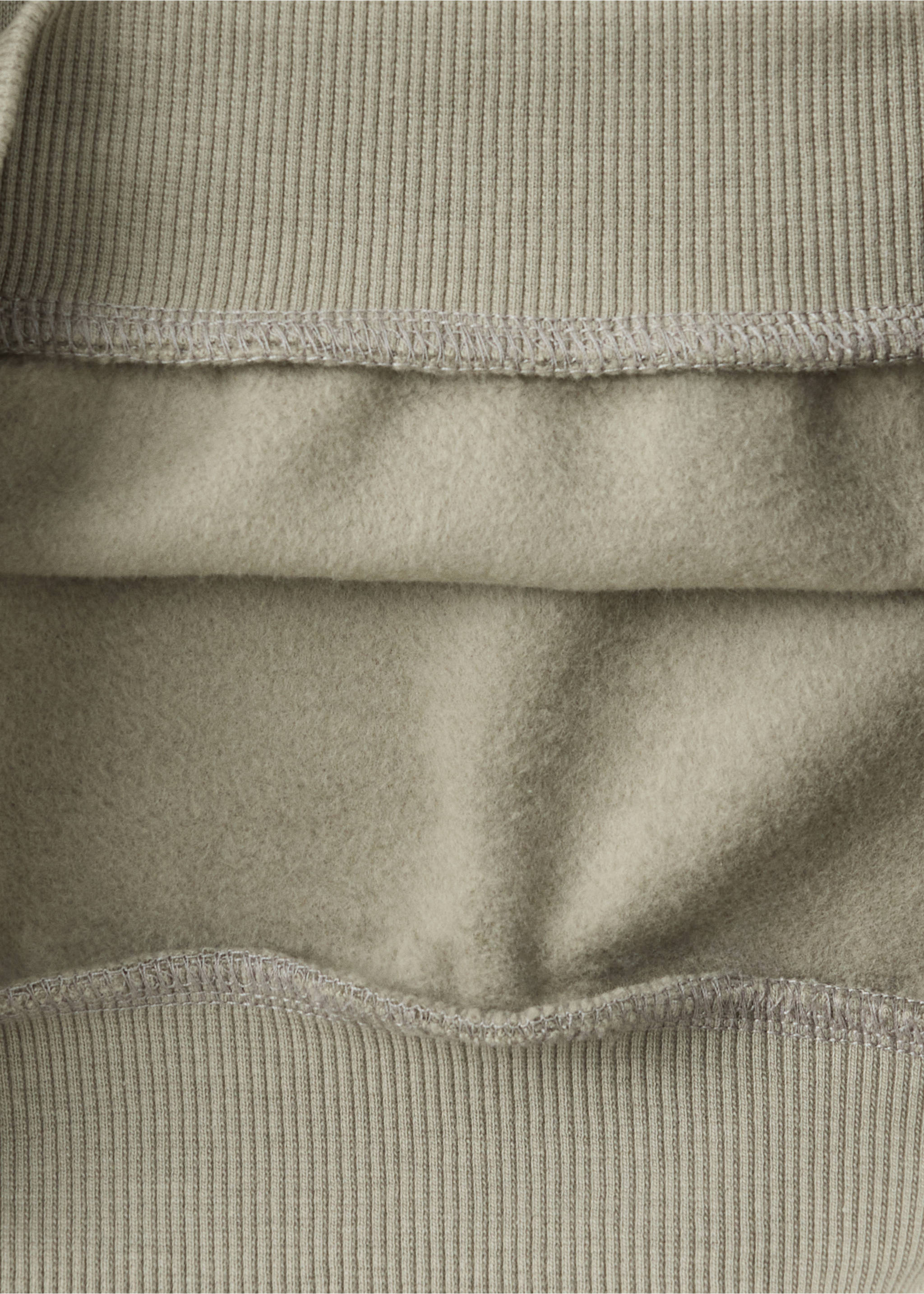 Printed boxy-fit sweatshirt - Details of the article 8, Dark Green. Ref: 37017920-00.