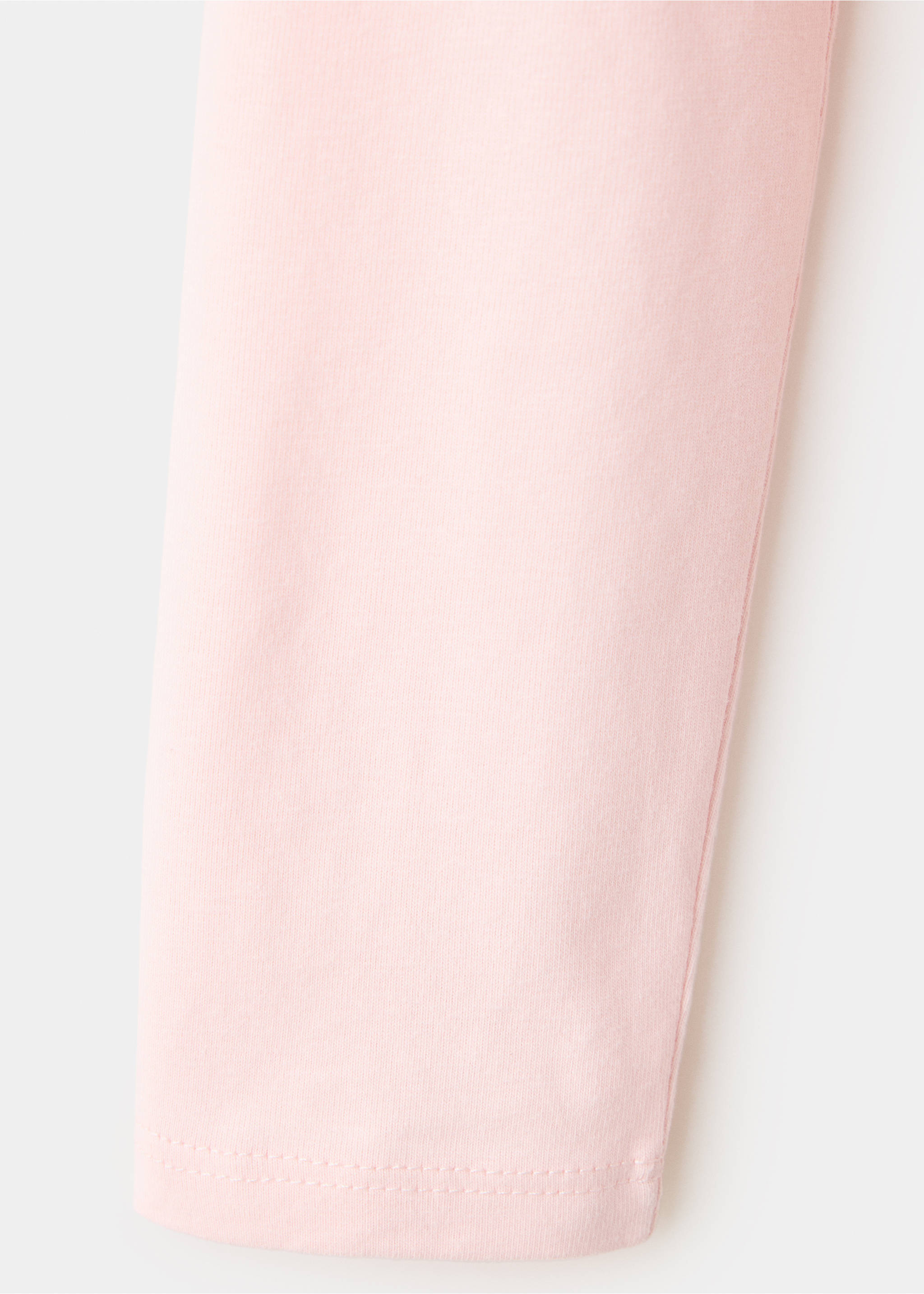 Cotton T-shirt turtleneck - Details of the article 8, Pink. Ref: 37017924-00.