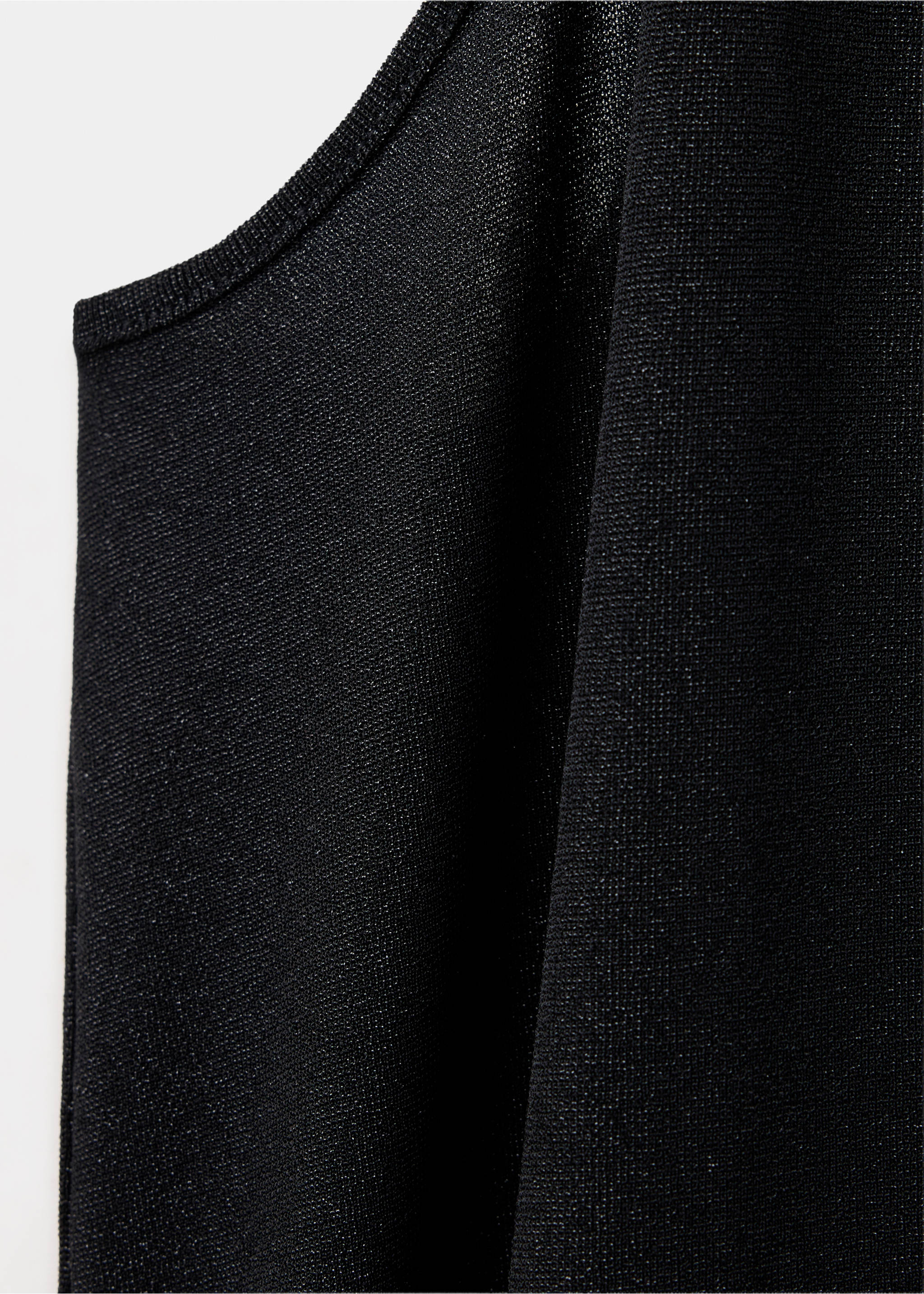 Asymmetrisches Neckholder-Top - Detail des Artikels 8, Schwarz. Ref: 37017932-00.