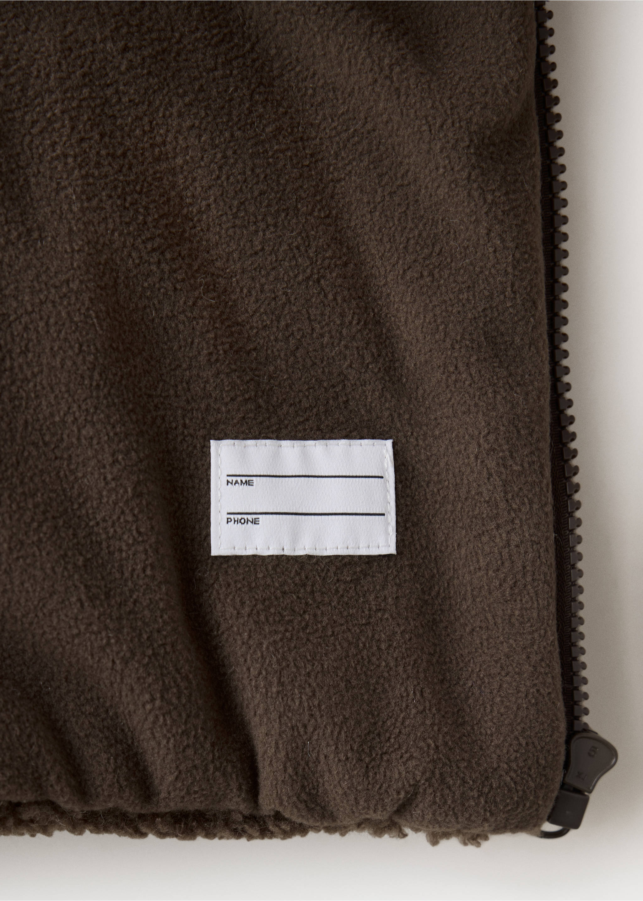 Manteau imitation mouton réversible - Détail de l'article 0, Marron. Ref: 37017934-00.