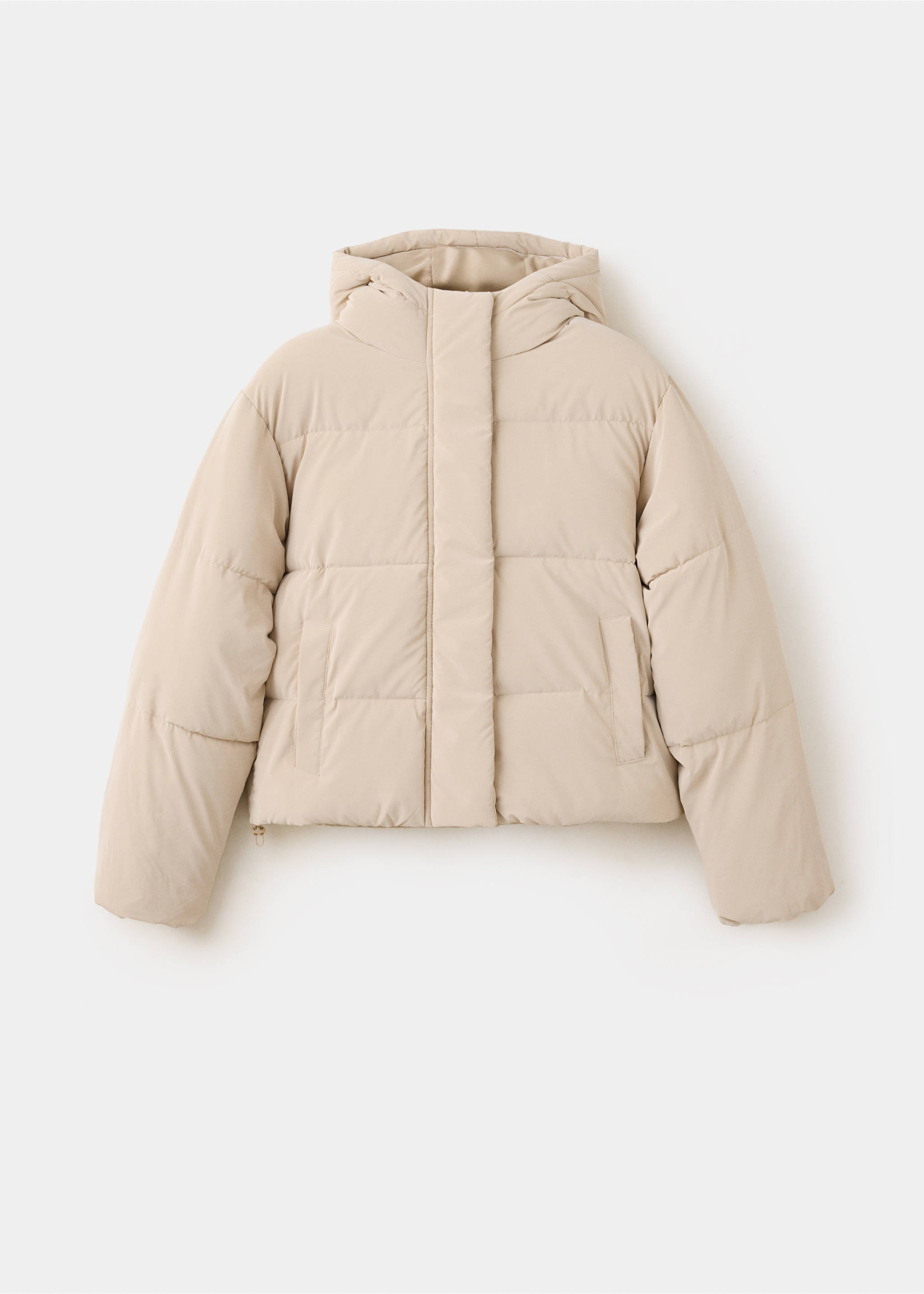 Anorak court matelassé - Article sans modèle, Beige. Ref: 37018267-00.