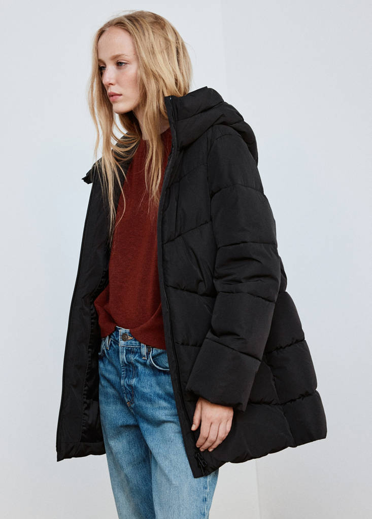 Hood puffer coat - thumbnail 2