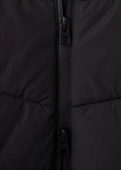 Hood puffer coat — Black 10