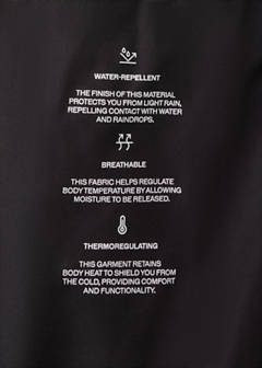 Hood puffer coat — Black 11