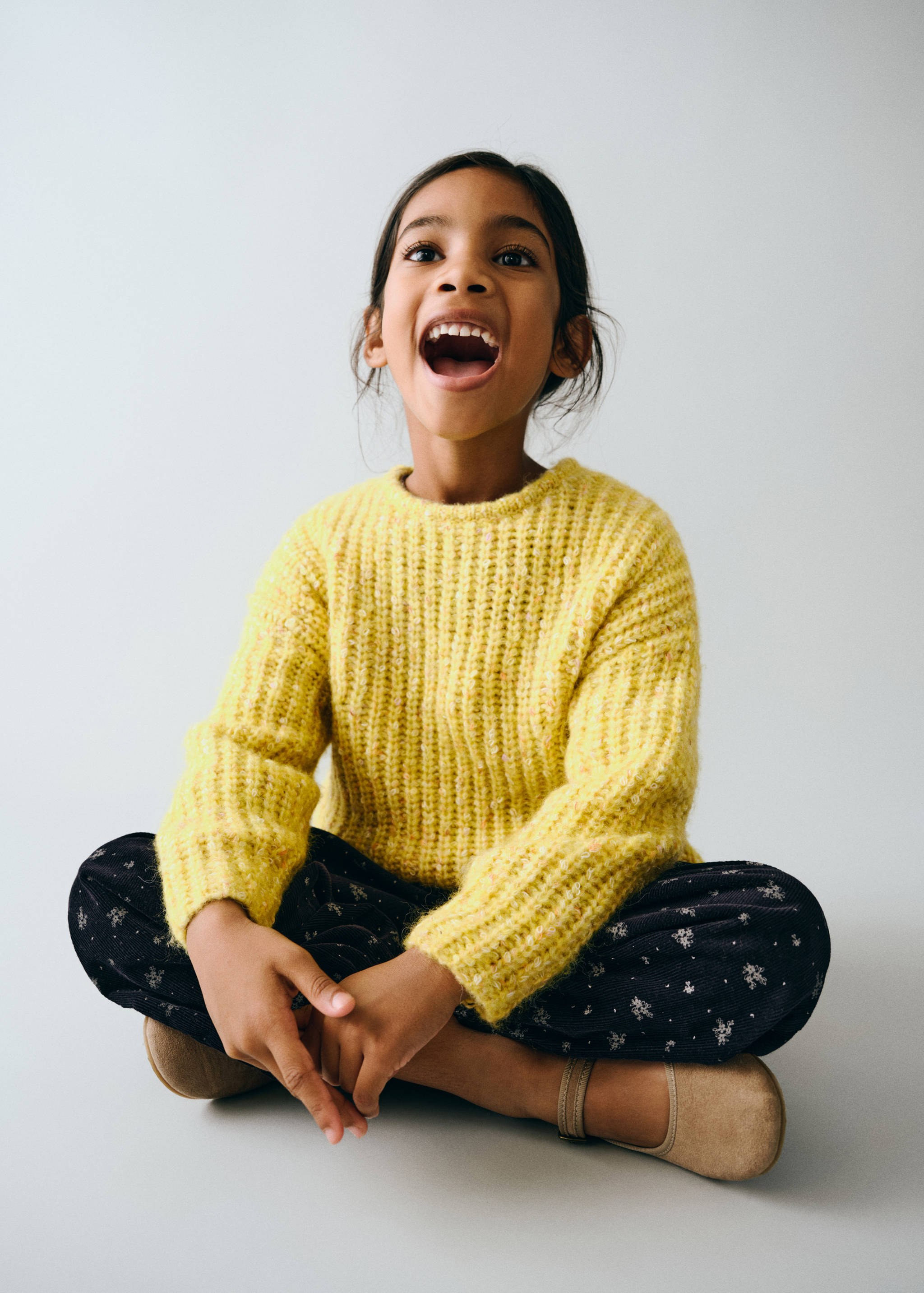 Pull-over maille texturé - Plan général