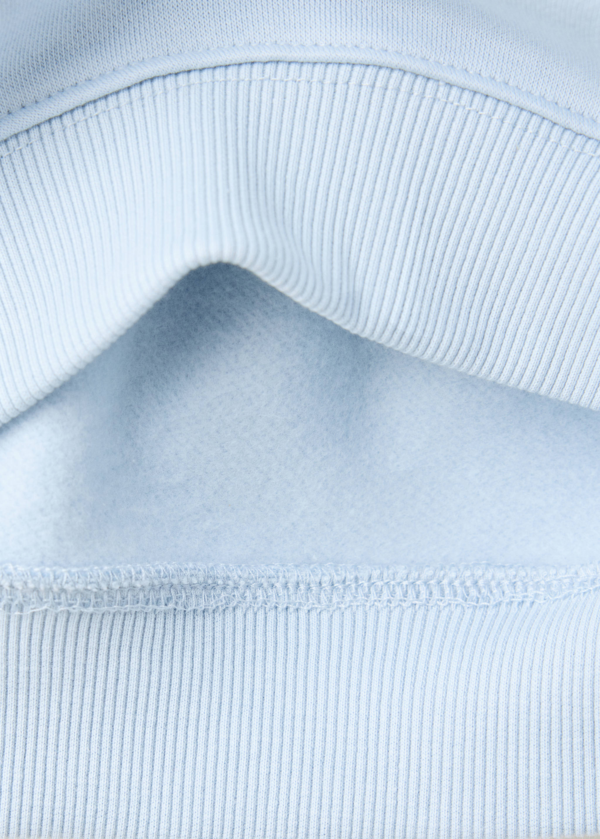 Embroidered detail cotton sweatshirt - Details of the article 0