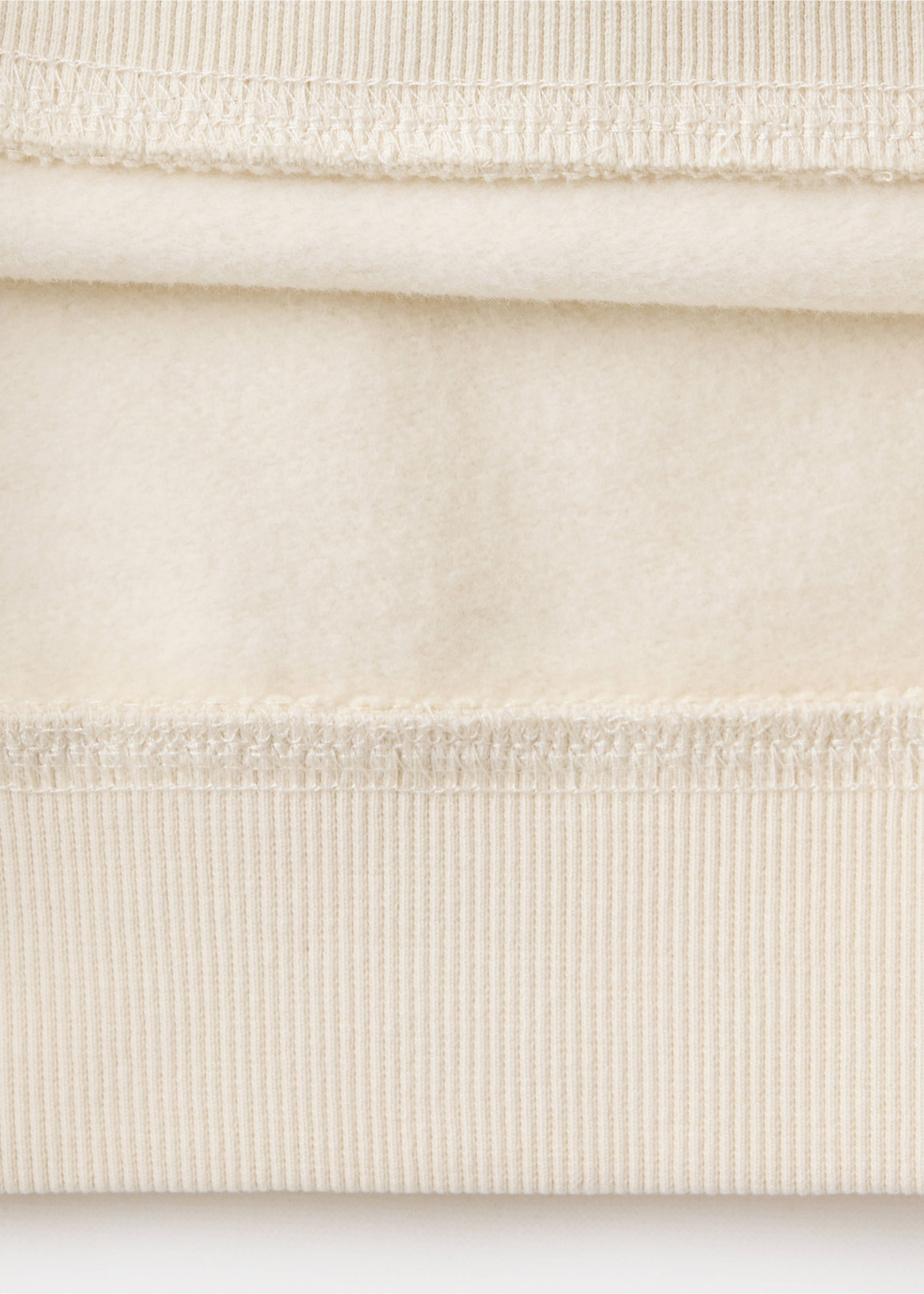 Sudadera capucha dibujos - Detalle del artículo 8, Blanco roto. Ref: 37018635-00.