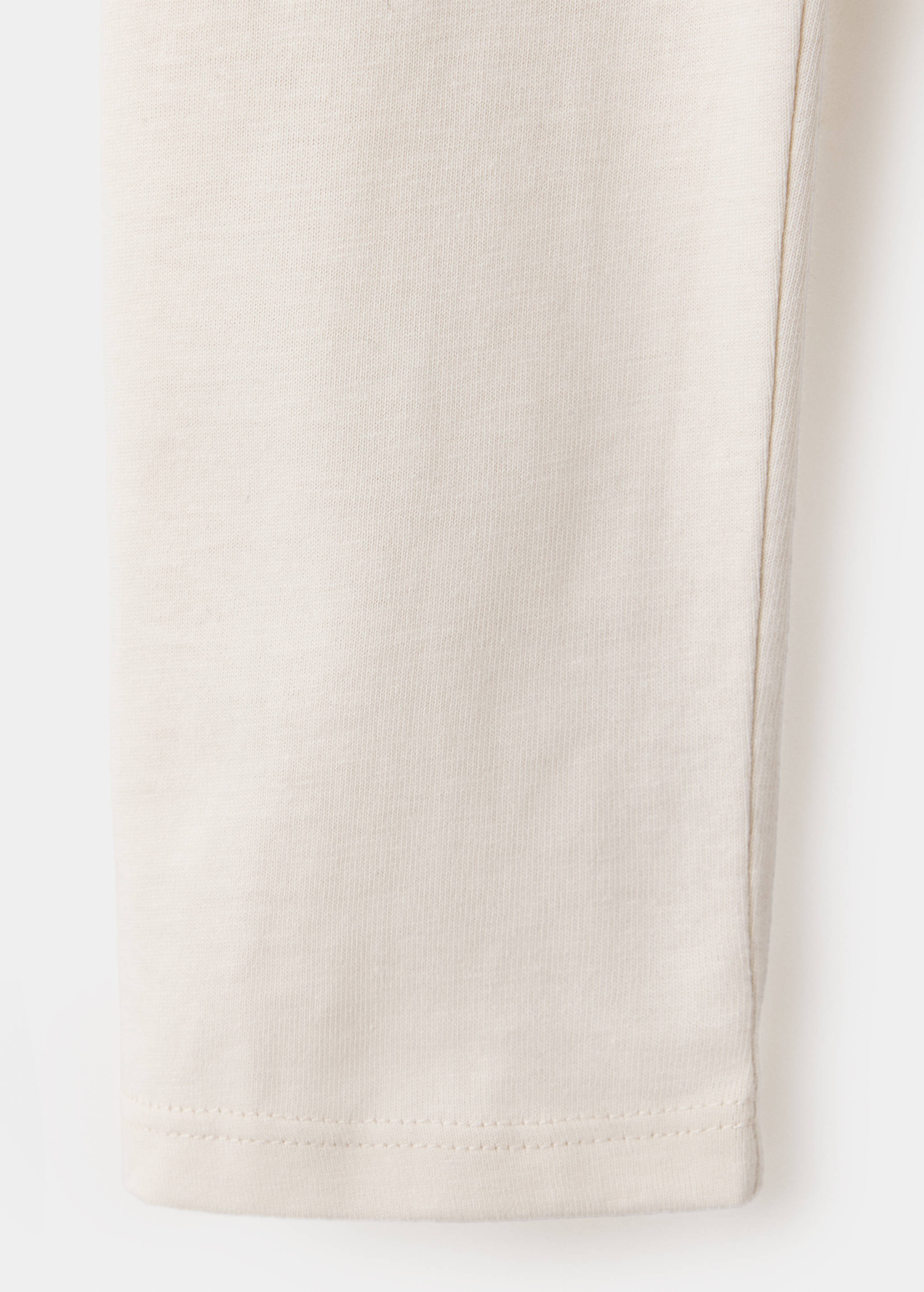 Draped cotton T-shirt - Details of the article 0