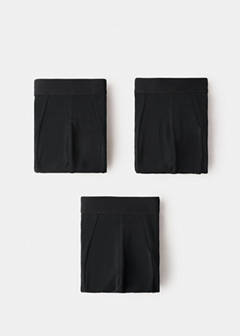 3-pack cotton underpants — Black 1