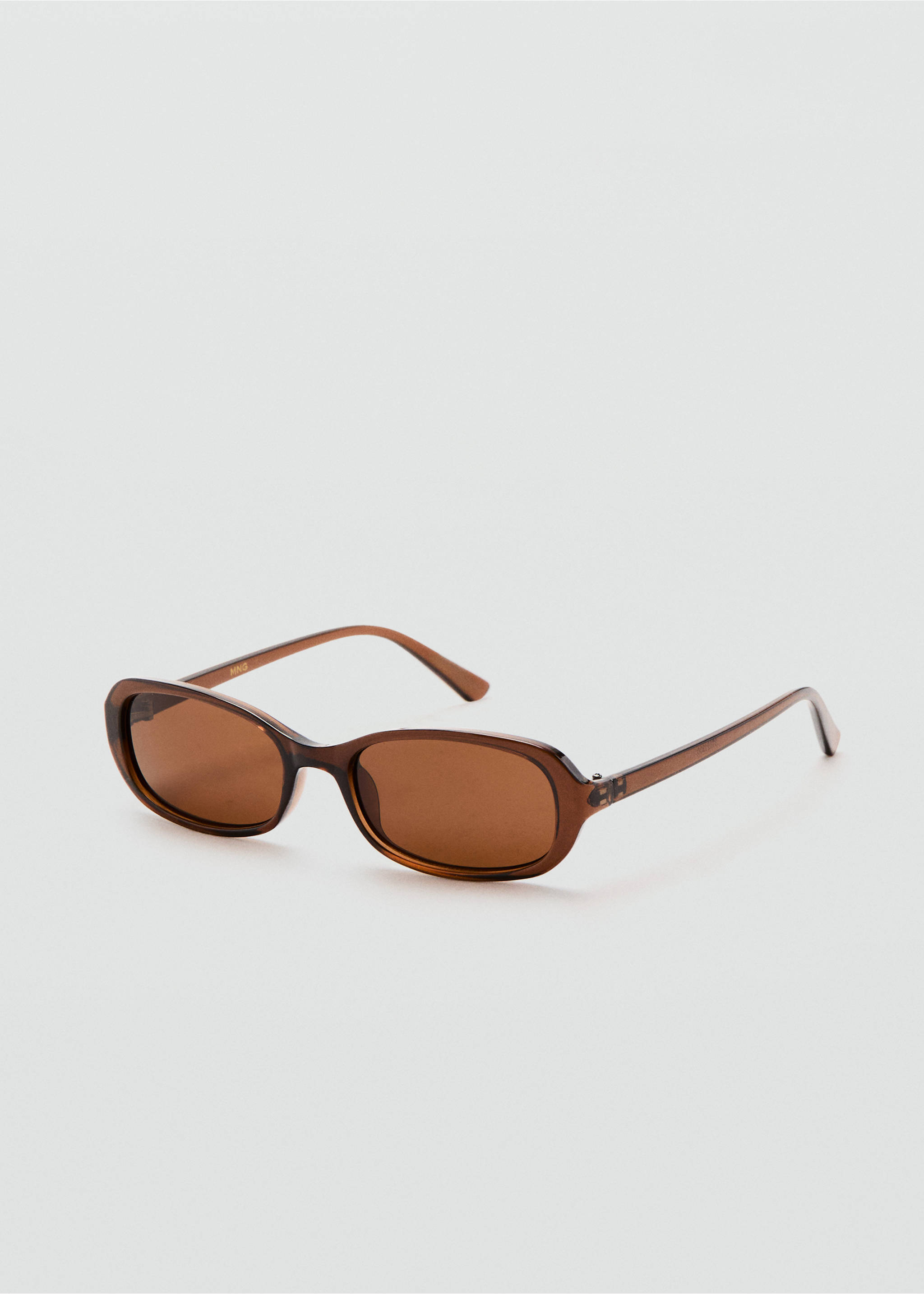 Resin frame sunglasses - Medium plane, Brown. Ref: 37021330-00.