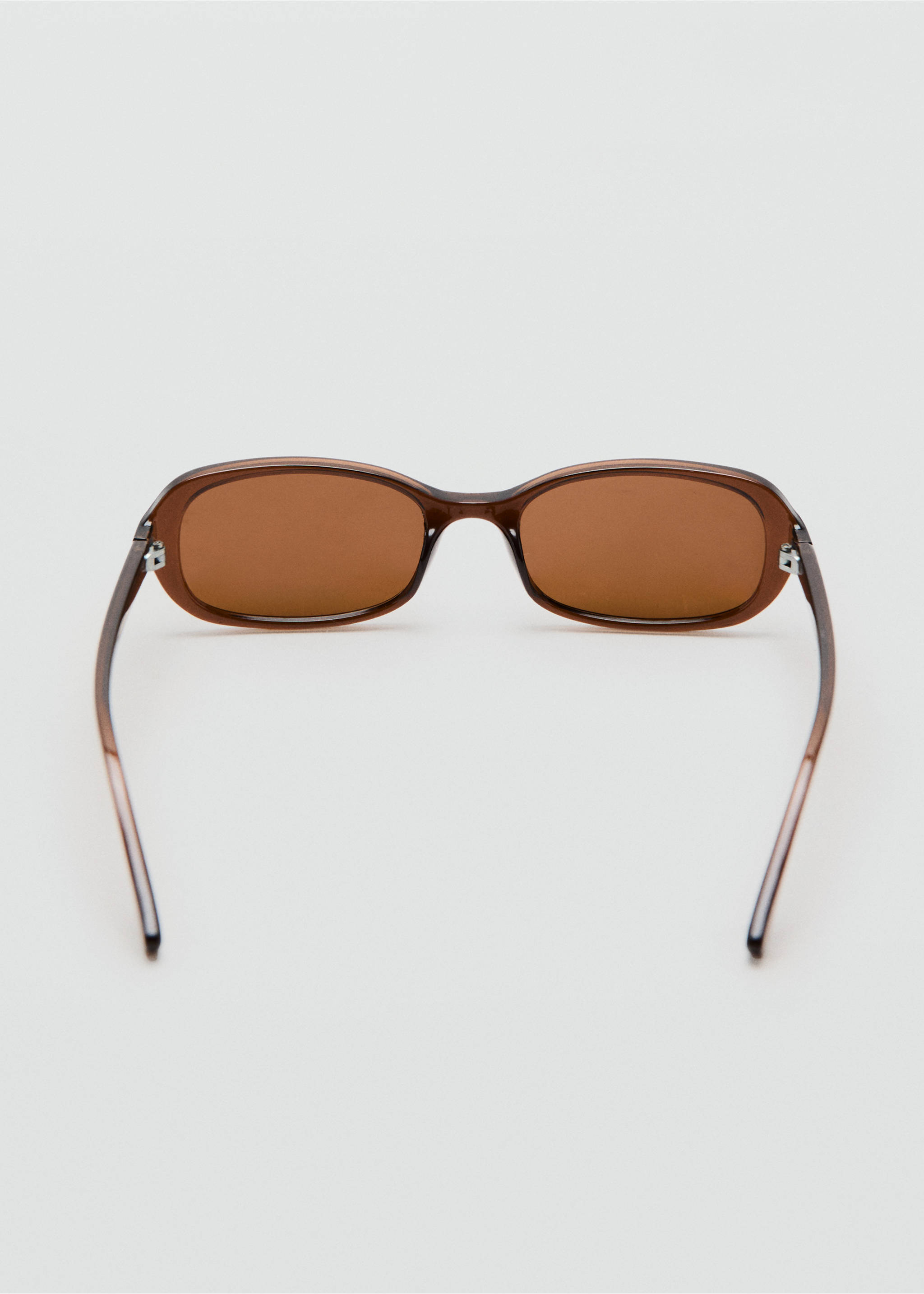 Resin frame sunglasses - Details of the article 1, Brown. Ref: 37021330-00.