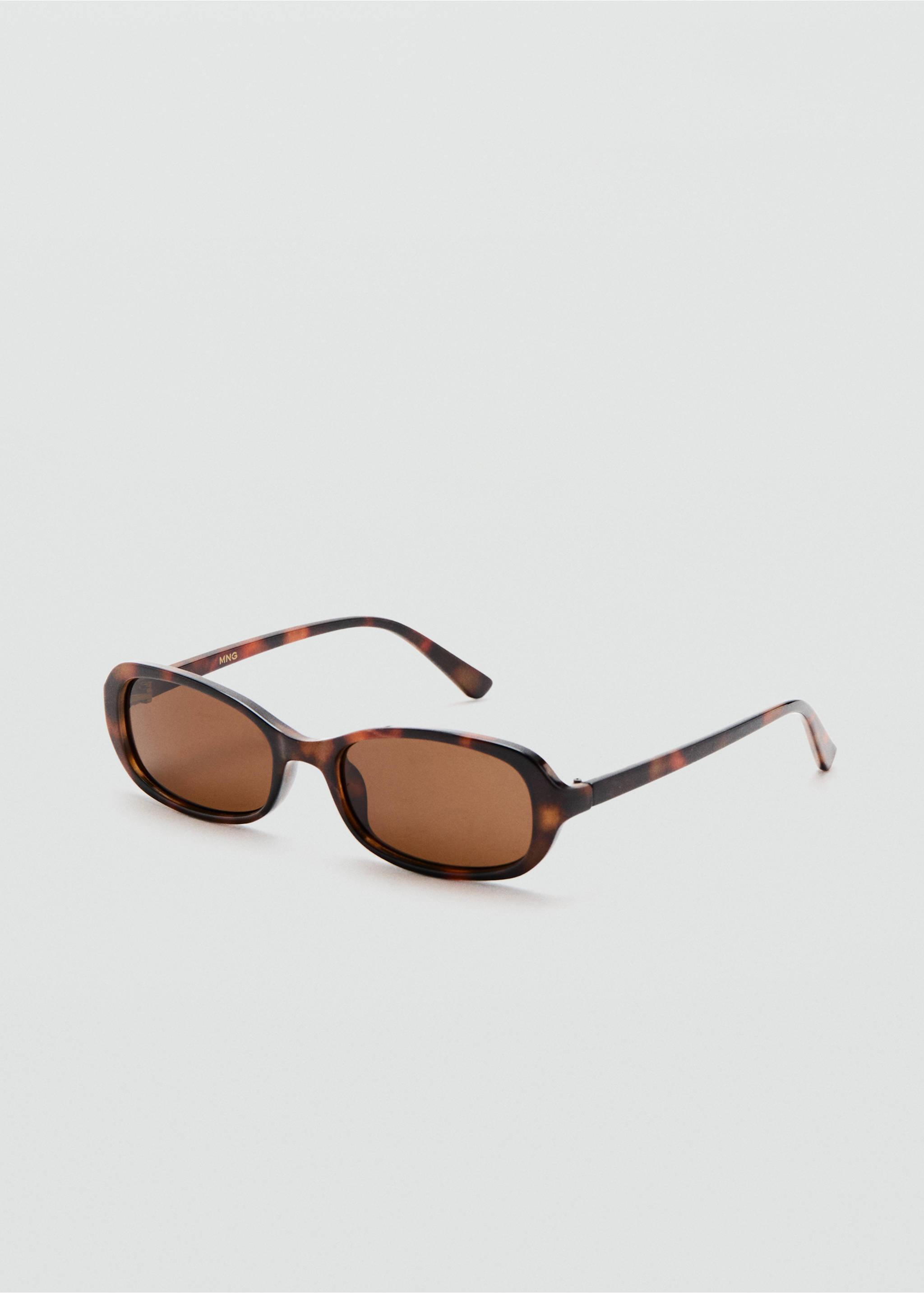 Gafas de sol montura de pasta - Plano medio, Chocolate. Ref: 37021330-00.