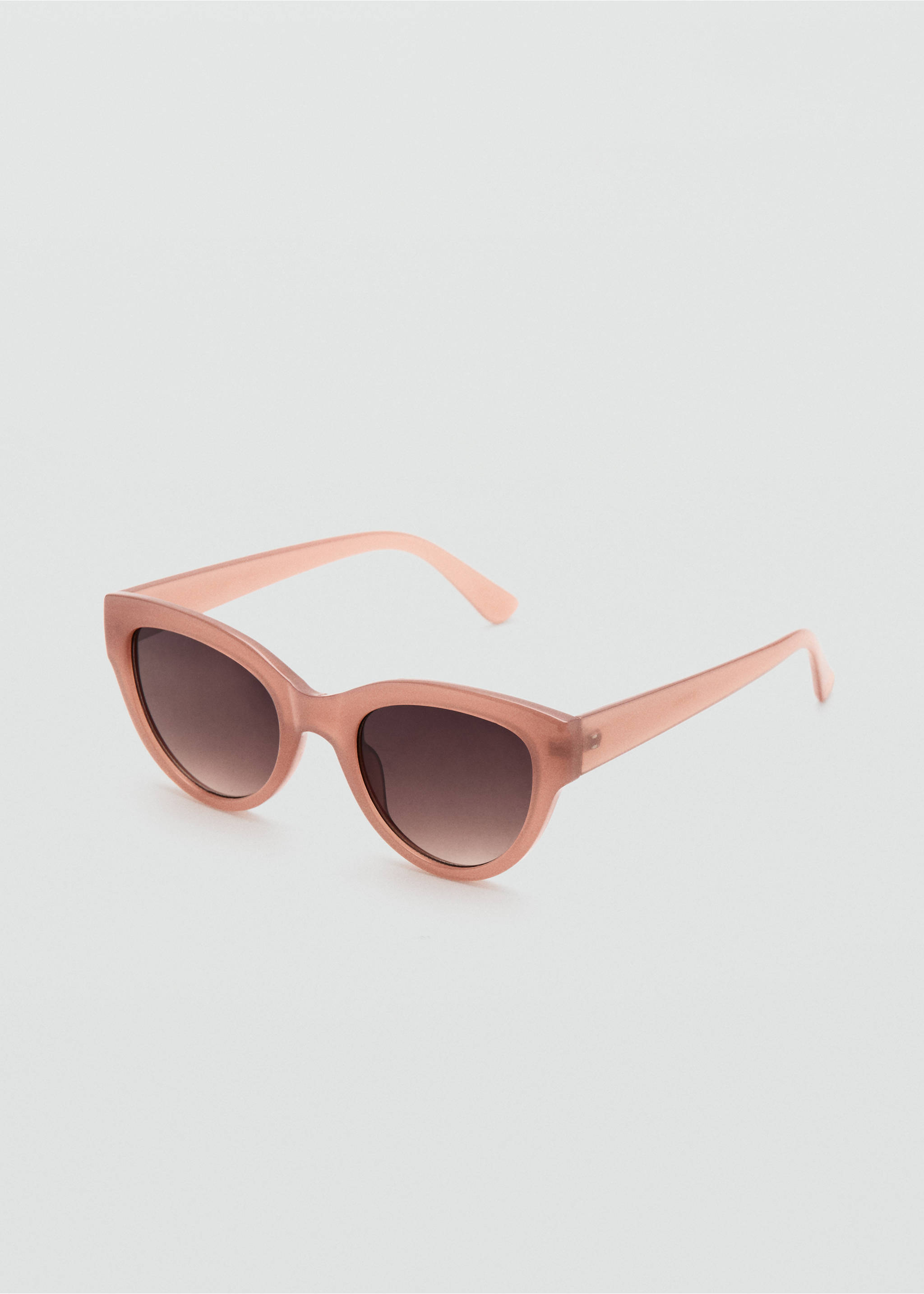 Cat-eye sunglasses - Medium plane, Pastel Pink. Ref: 37021331-00.