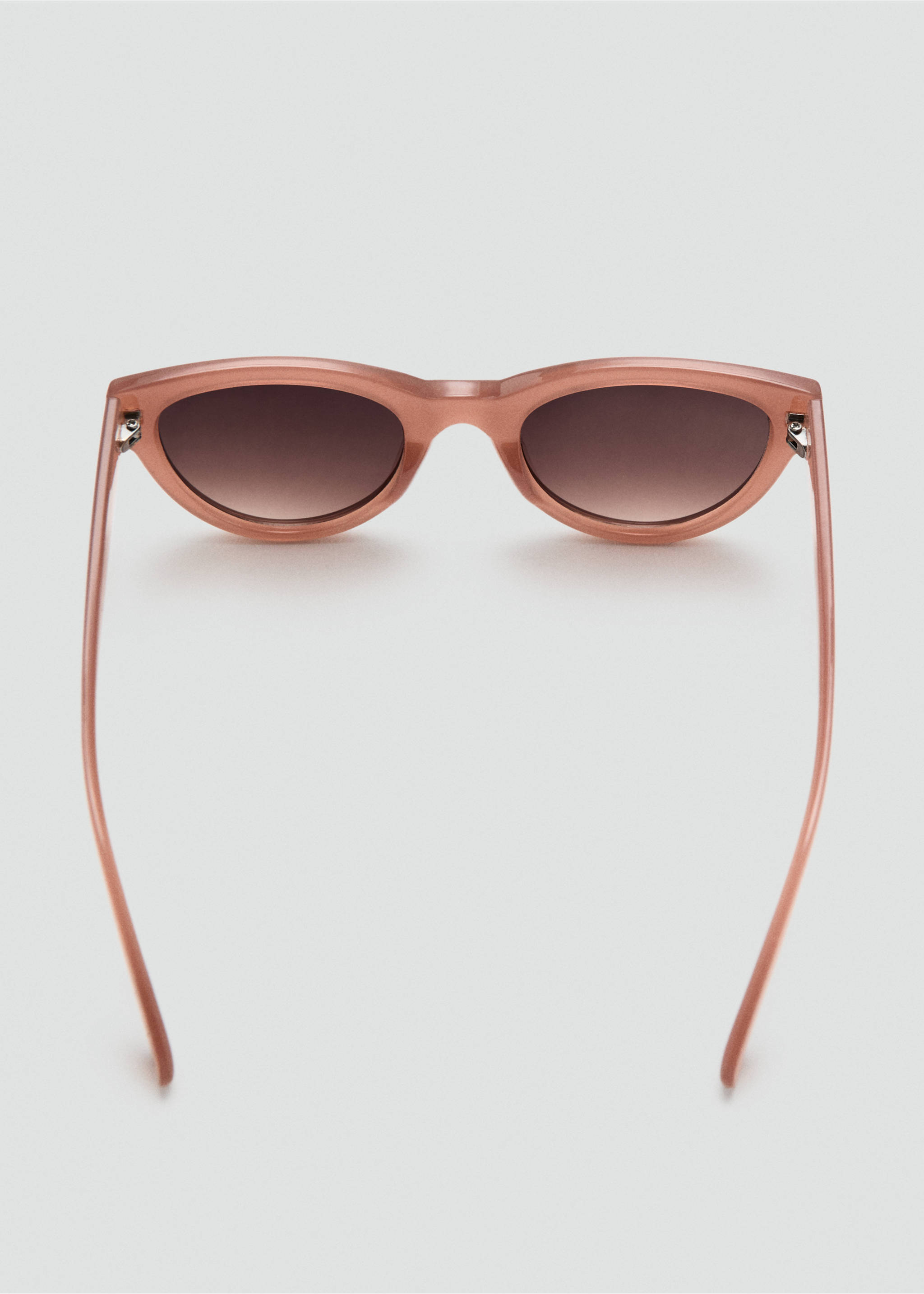 Cat-eye sunglasses - Details of the article 1, Pastel Pink. Ref: 37021331-00.