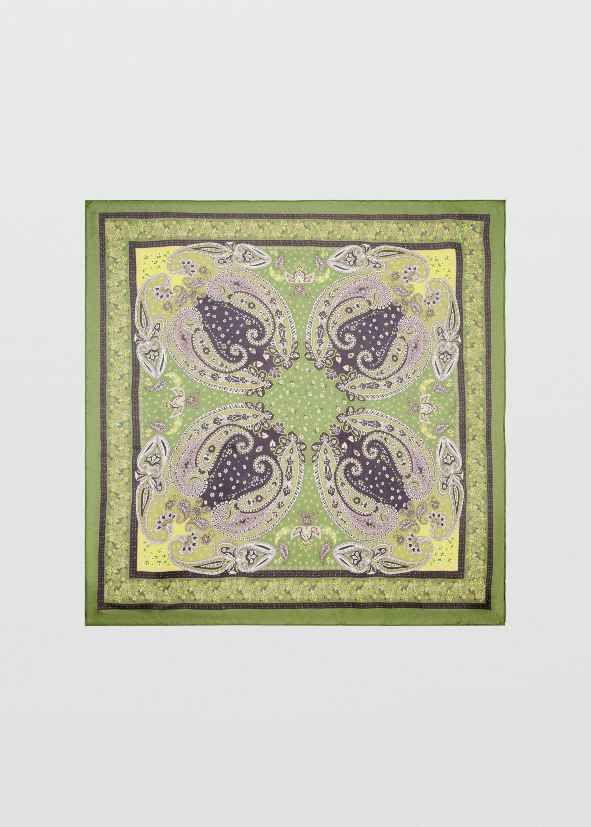 Paisley print scarf - Article without model