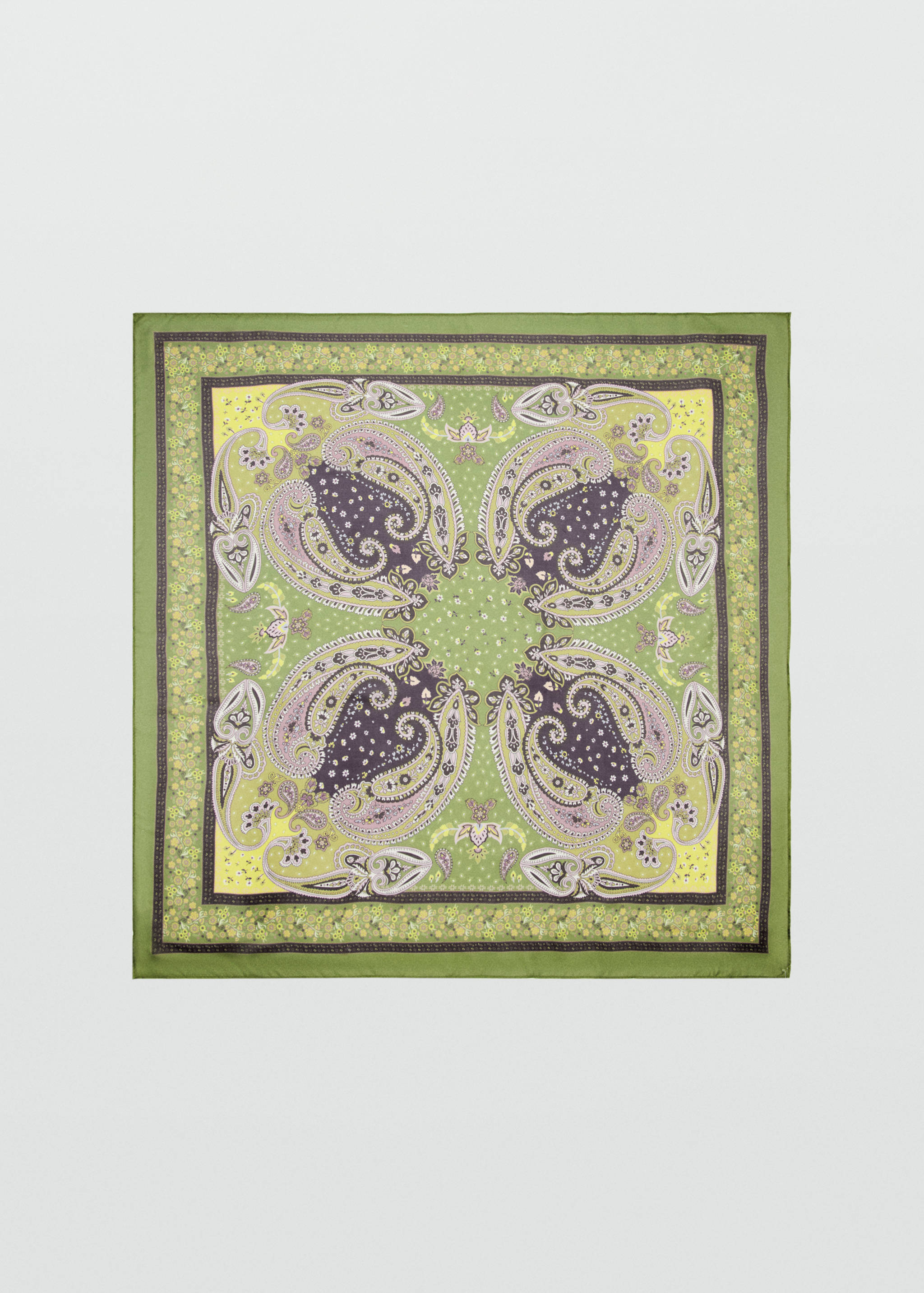 Paisley print scarf - Article without model