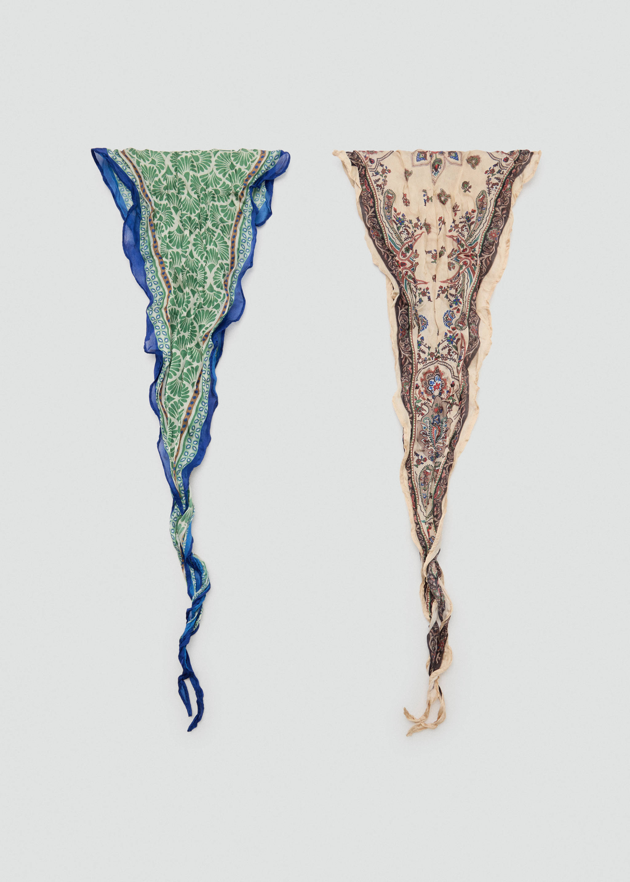 Set 2 pañuelos estampados - Artículo sin modelo