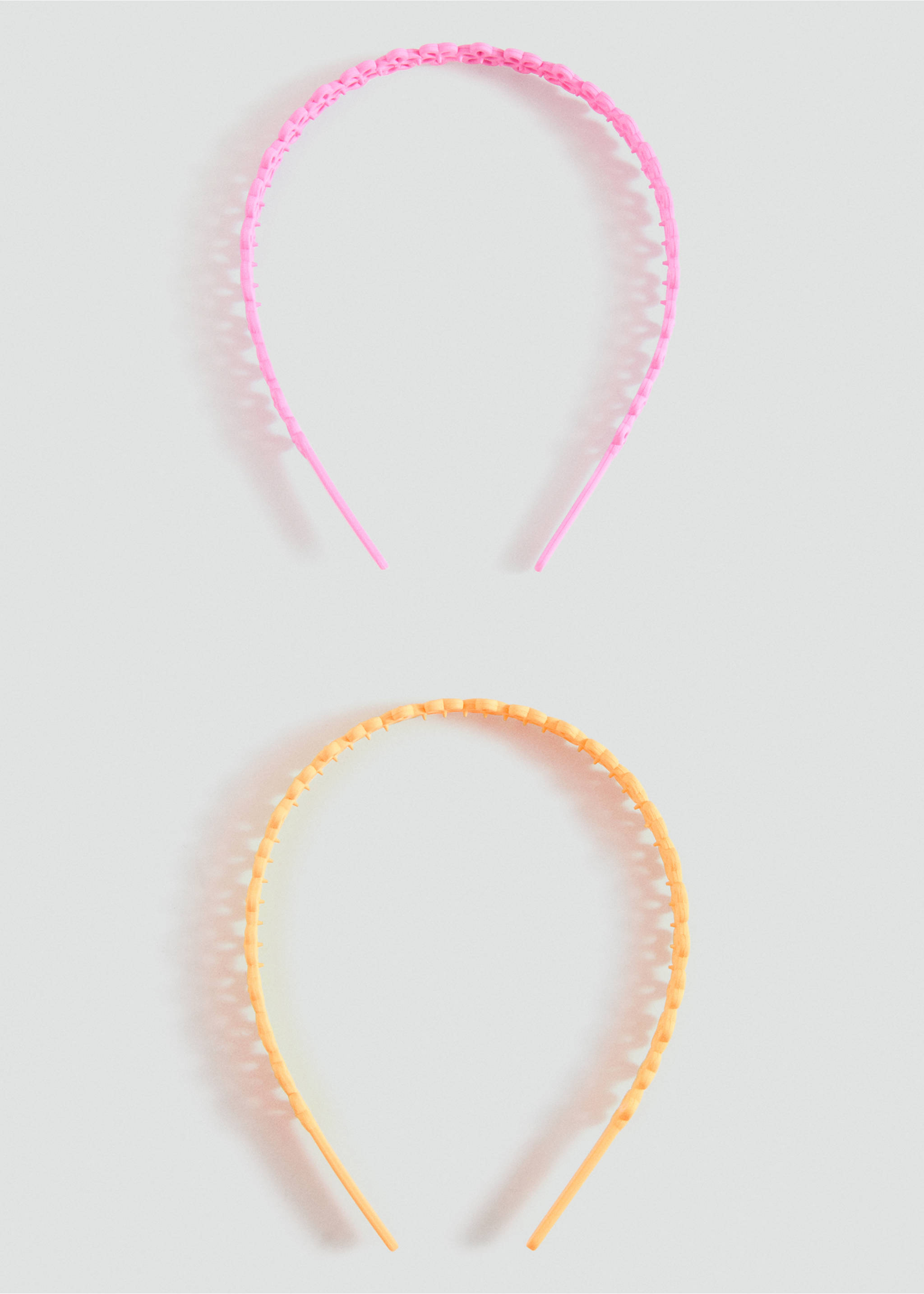 Pack of 2 flower headbands - Article without model, Pink. Ref: 37021343-00.
