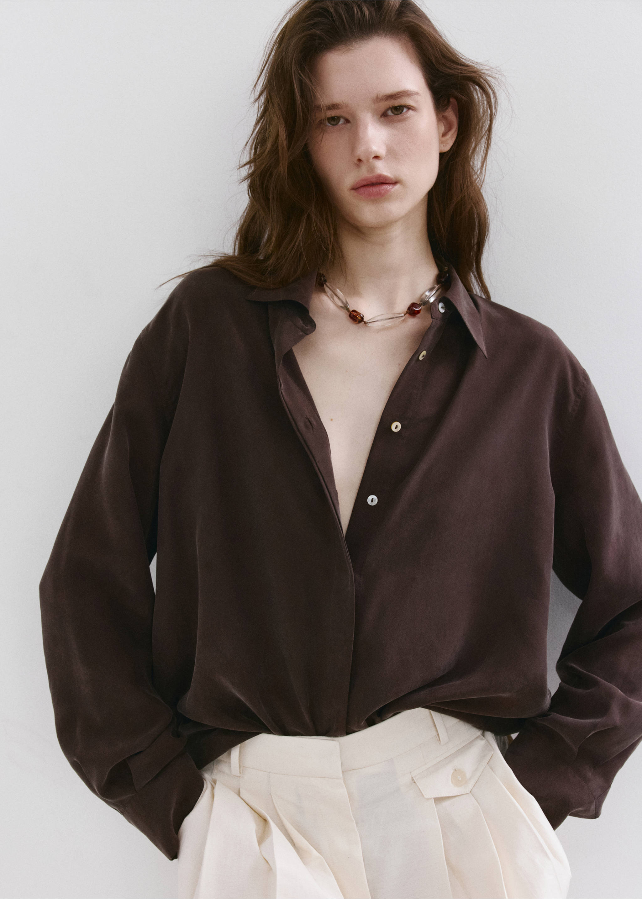 Collier perles combinées - Plan général, Or. Ref: 37021349-00.