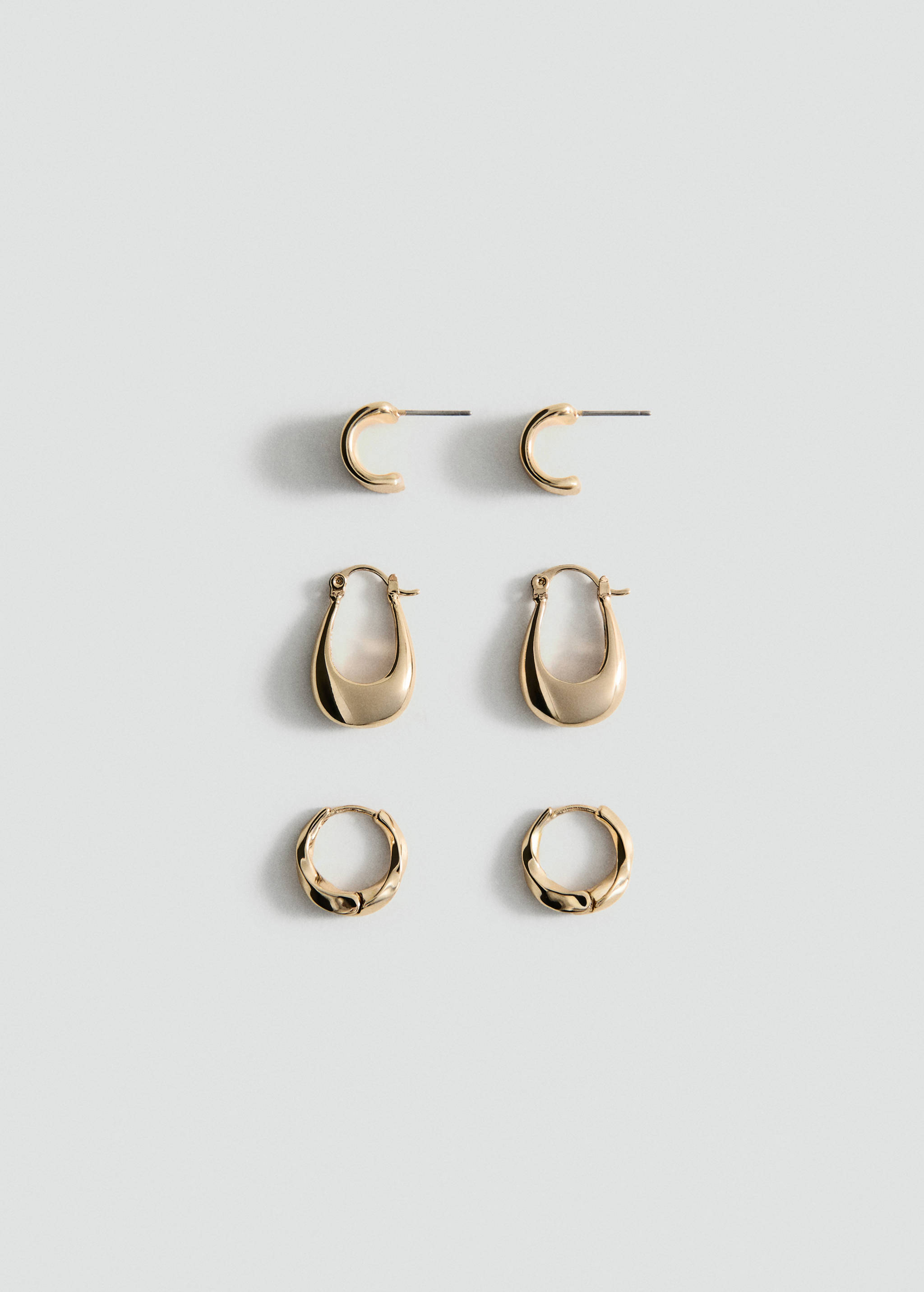 Set boucles d’oreilles combinées - Article sans modèle