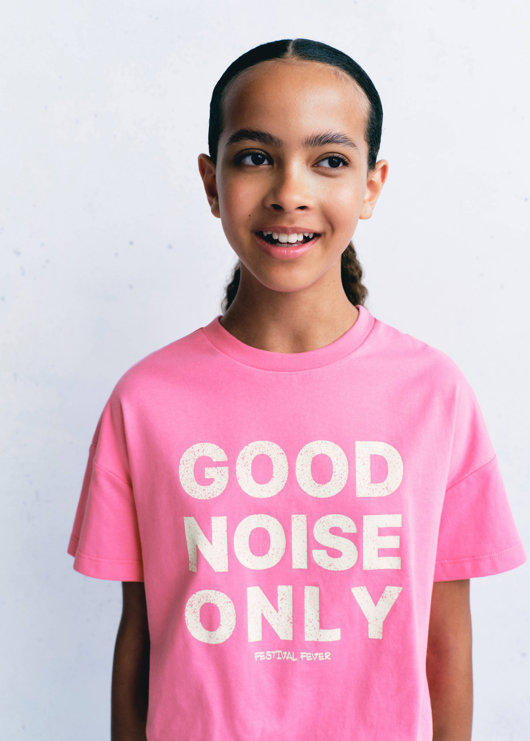 Printed text T-shirt - Details of the article 5