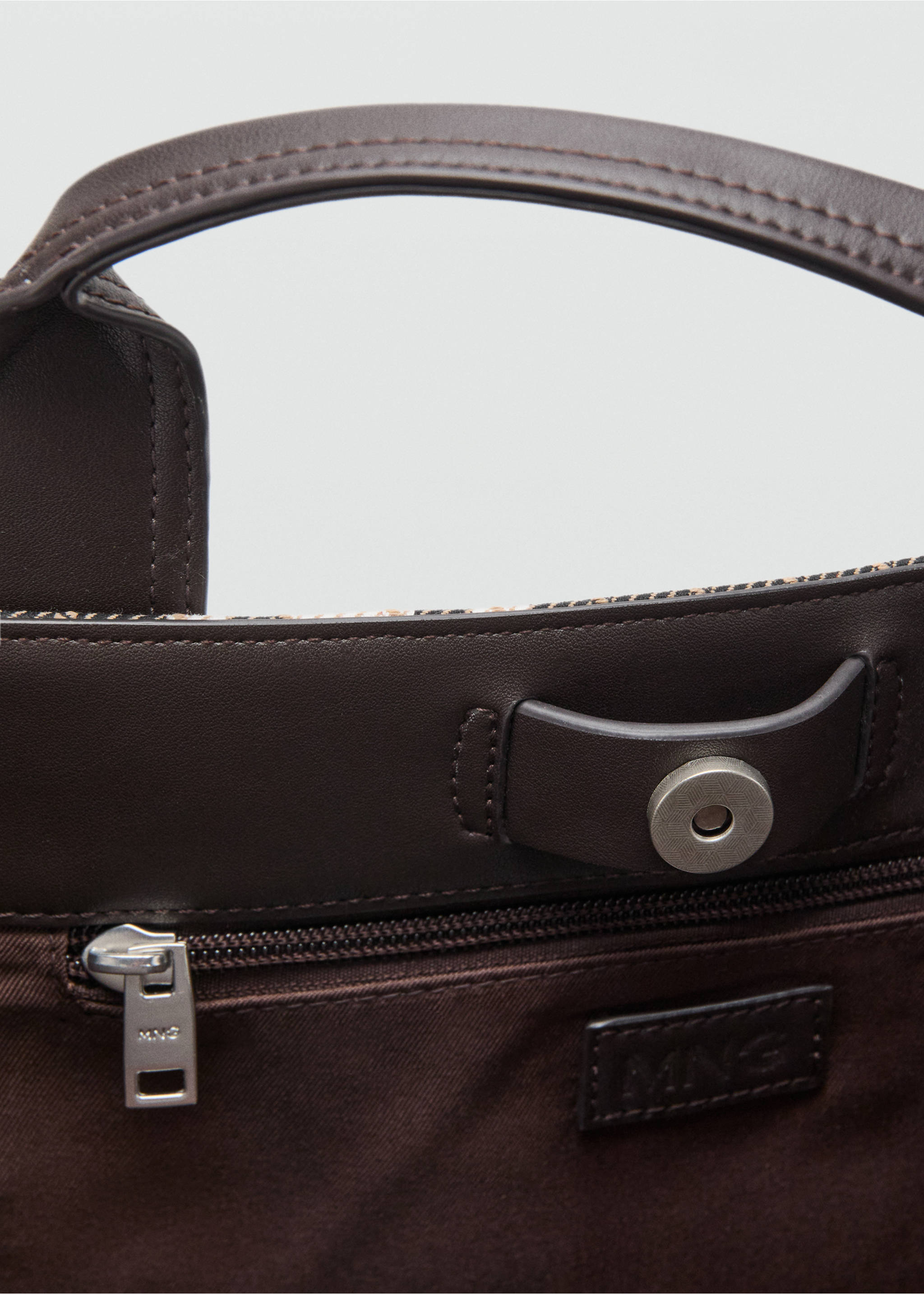 Tasche stripes - Detail des Artikels 1, Braun. Ref: 37021358-00.