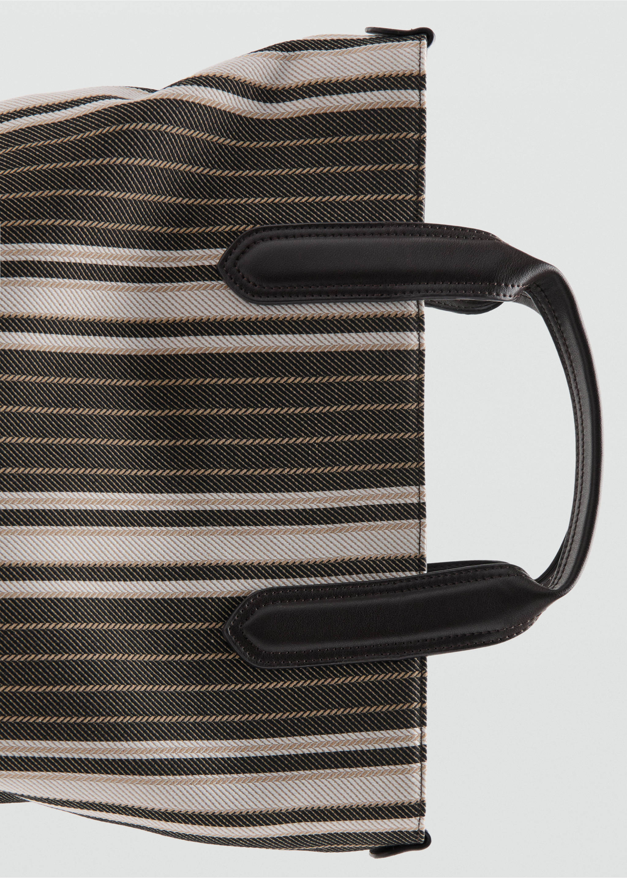 Tasche stripes - Detail des Artikels 3, Braun. Ref: 37021358-00.