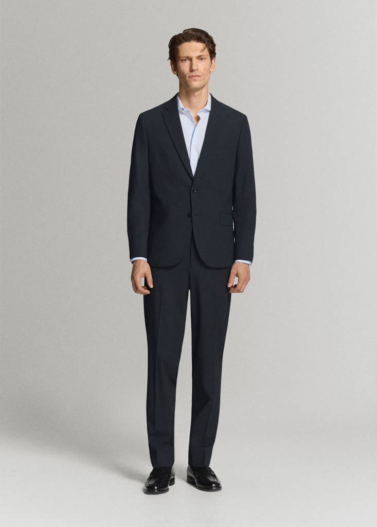 London regular-fit trousers — Navy