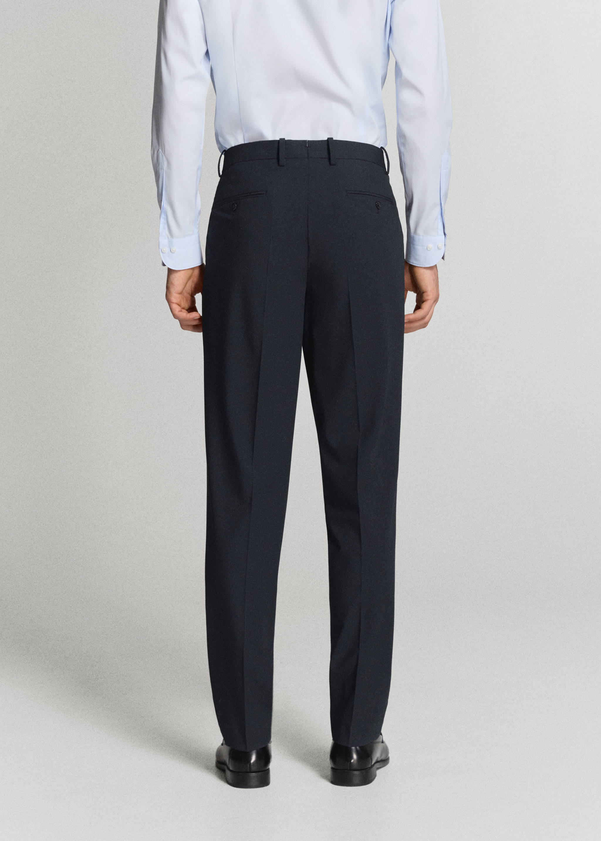 London regular-fit trousers - Reverse of the article