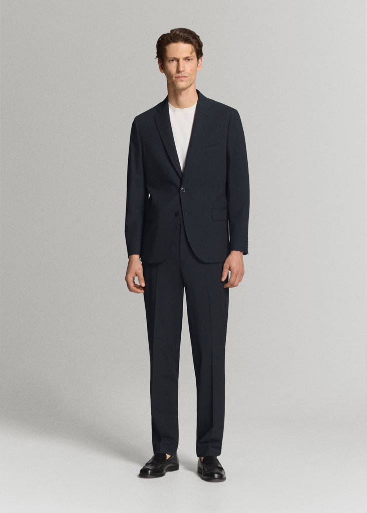 London regular-fit trousers — Navy